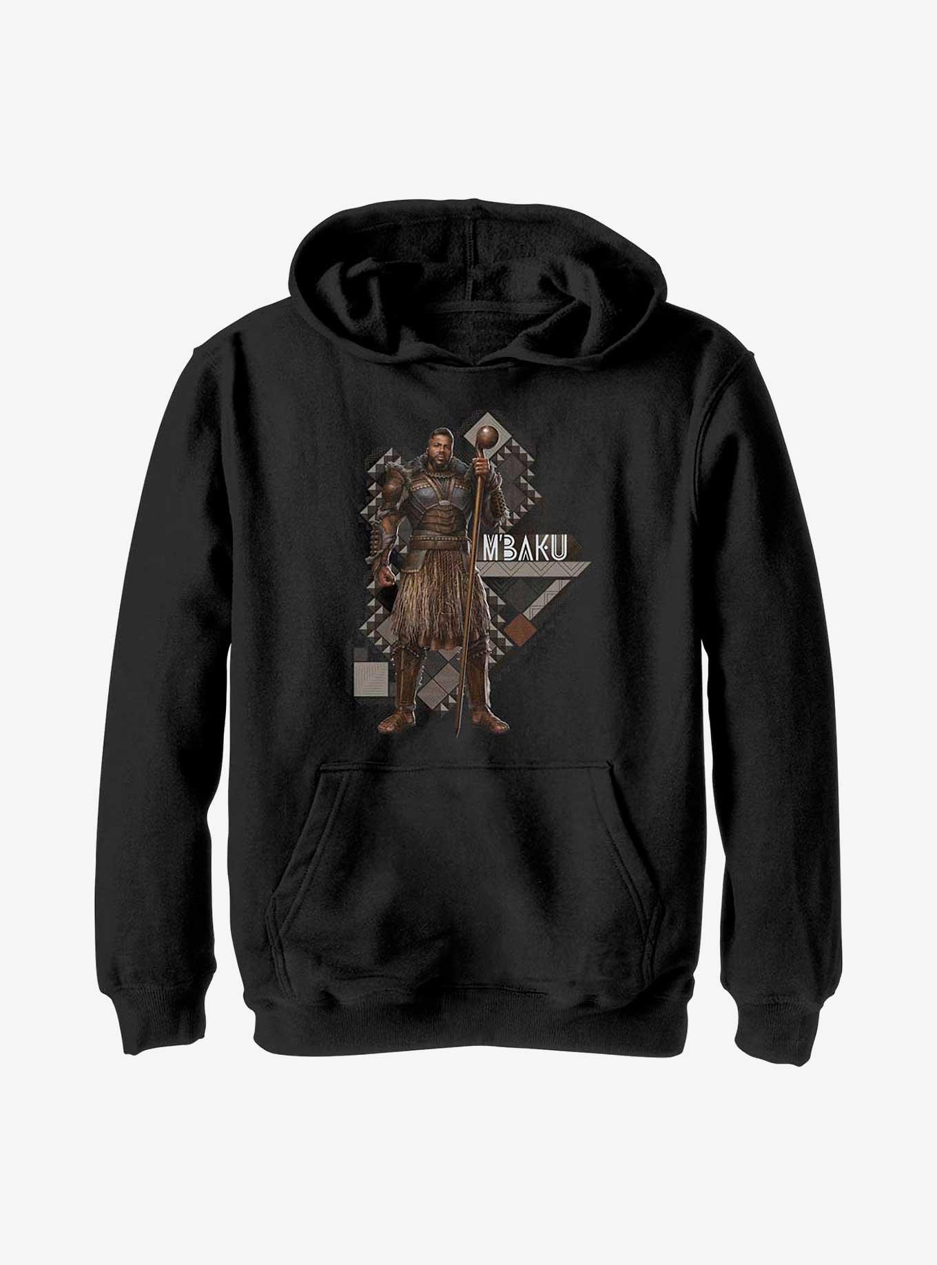 Marvel Black Panther: Wakanda Forever Mbaku Pattern Youth Hoodie, , hi-res