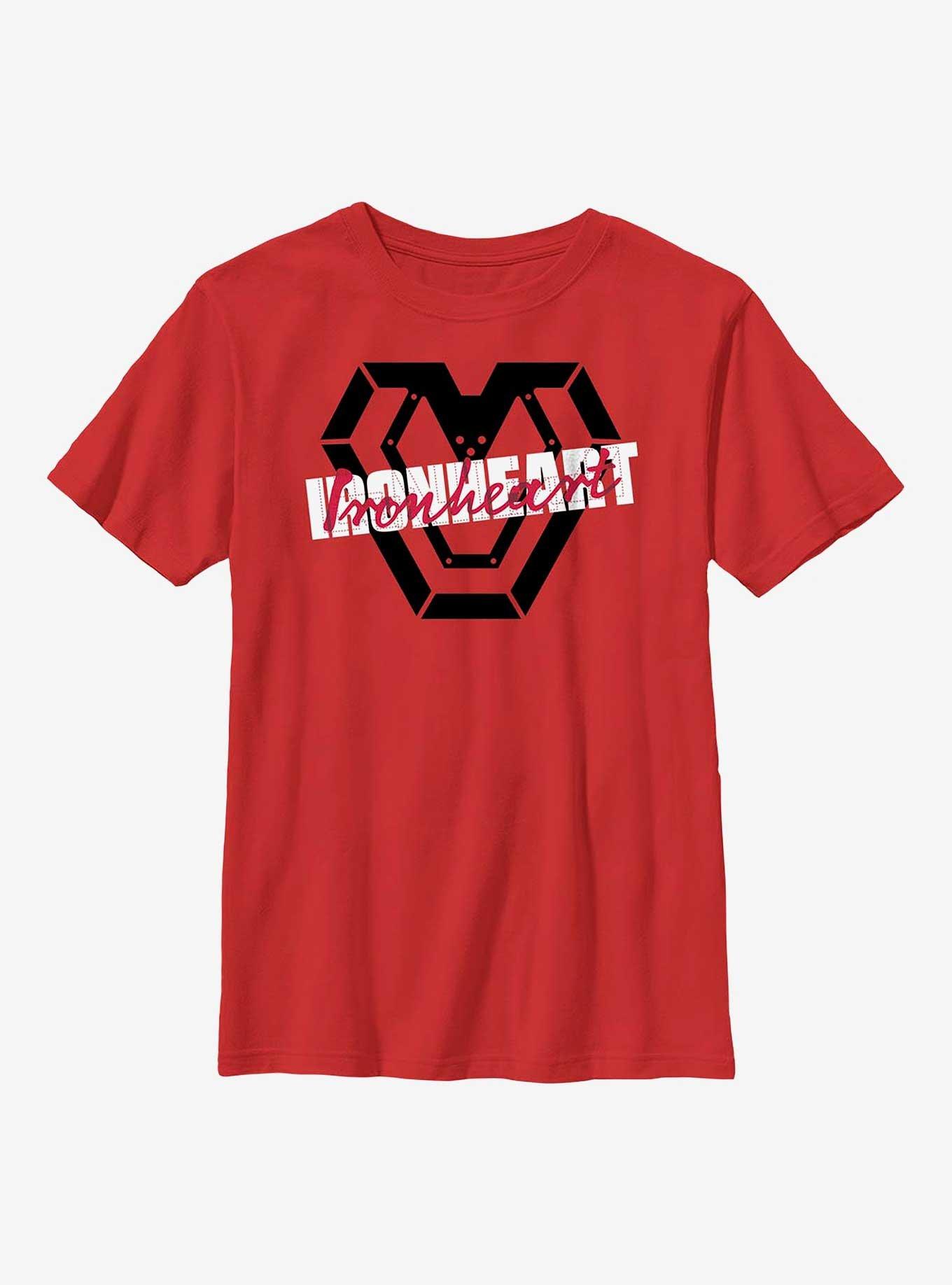 Marvel Black Panther: Wakanda Forever Ironheart Stencil Youth T-Shirt, , hi-res