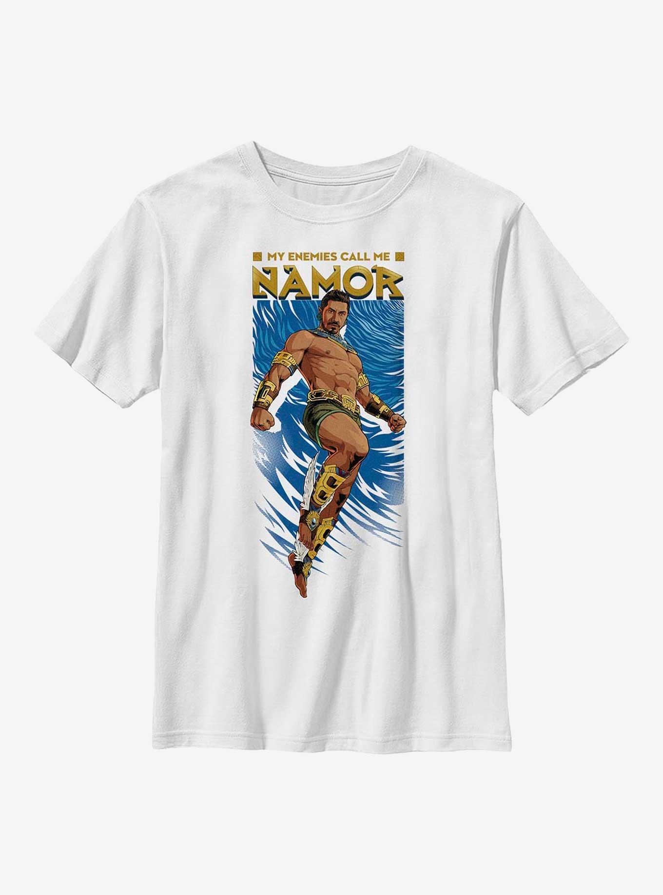 Marvel Black Panther: Wakanda Forever Namor Entrance Youth T-Shirt, , hi-res