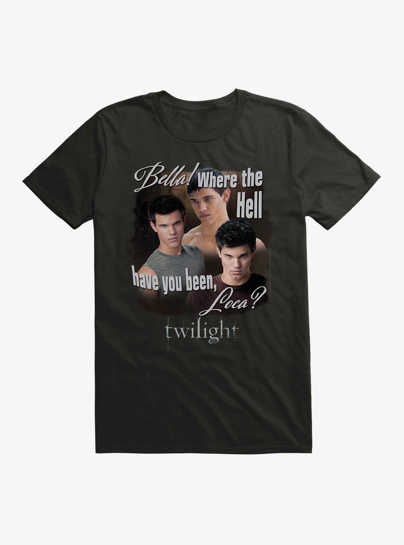 Twilight Jacob Grey Wash Boyfriend Fit Girls T-Shirt
