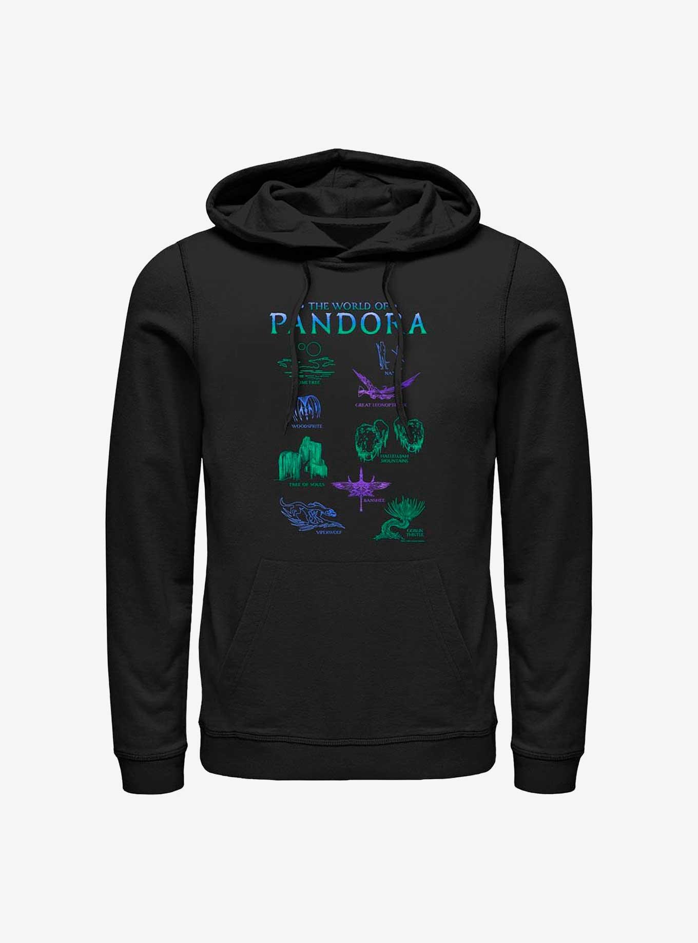 Avatar The World of Pandora Hoodie, BLACK, hi-res