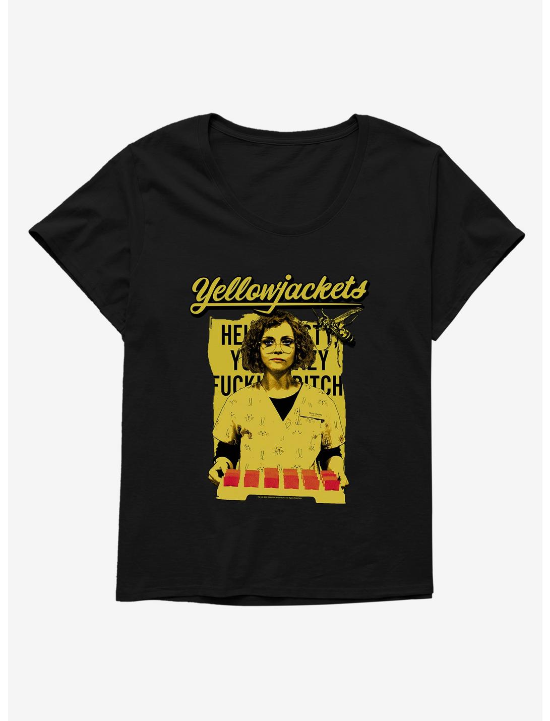 Yellowjackets Hello Misty Girls T-Shirt Plus Size, BLACK, hi-res