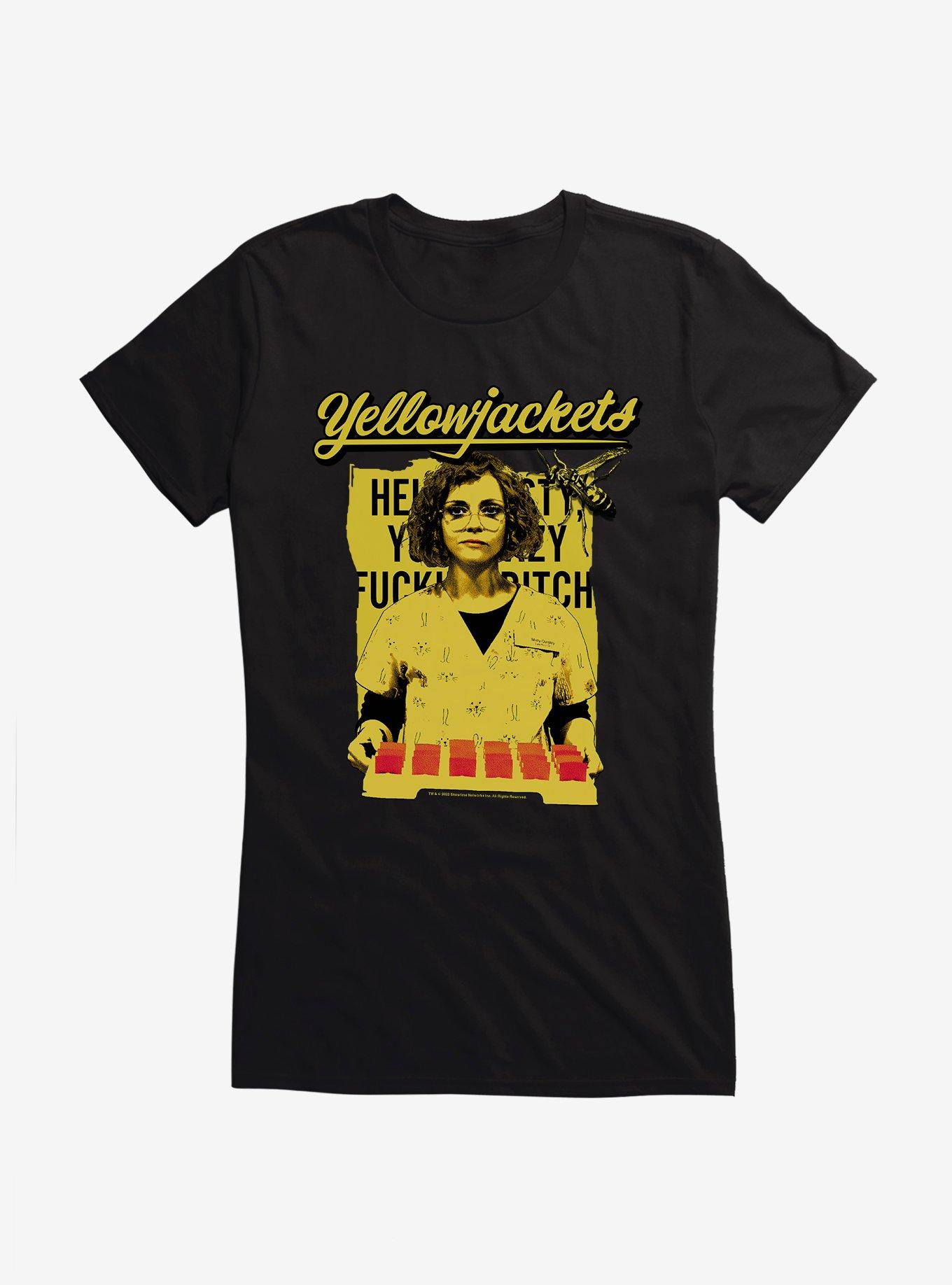 Yellowjackets Hello Misty Girls T-Shirt, BLACK, hi-res