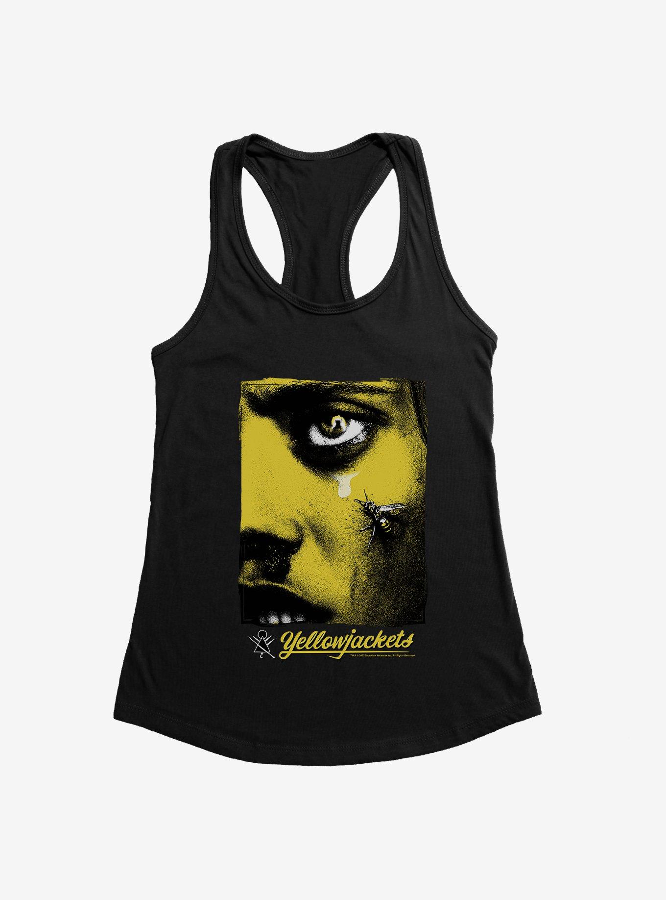 Yellowjackets Hornets Poster Girls Tank, BLACK, hi-res