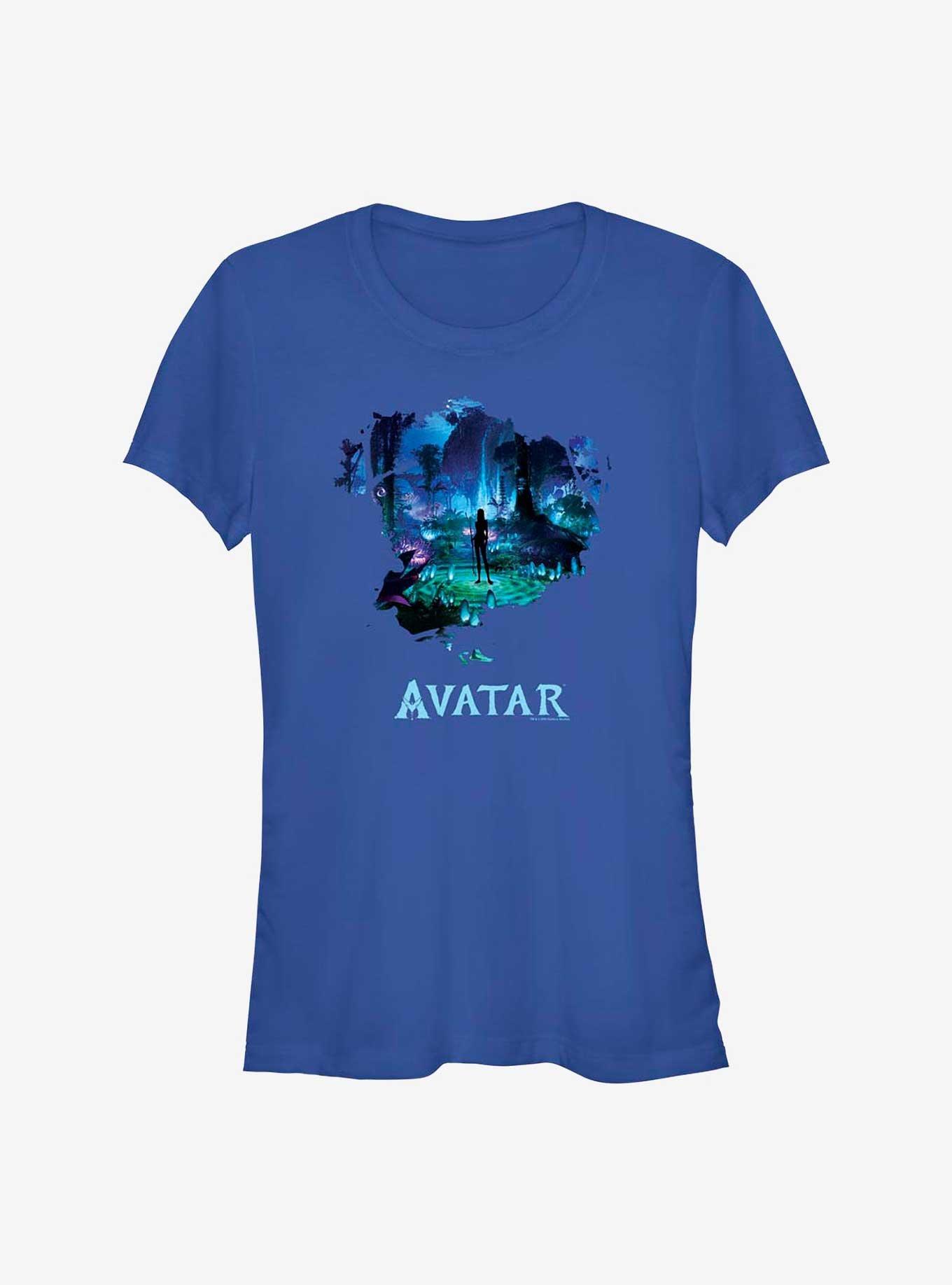 Avatar Night On The Water Girls T-Shirt, ROYAL, hi-res