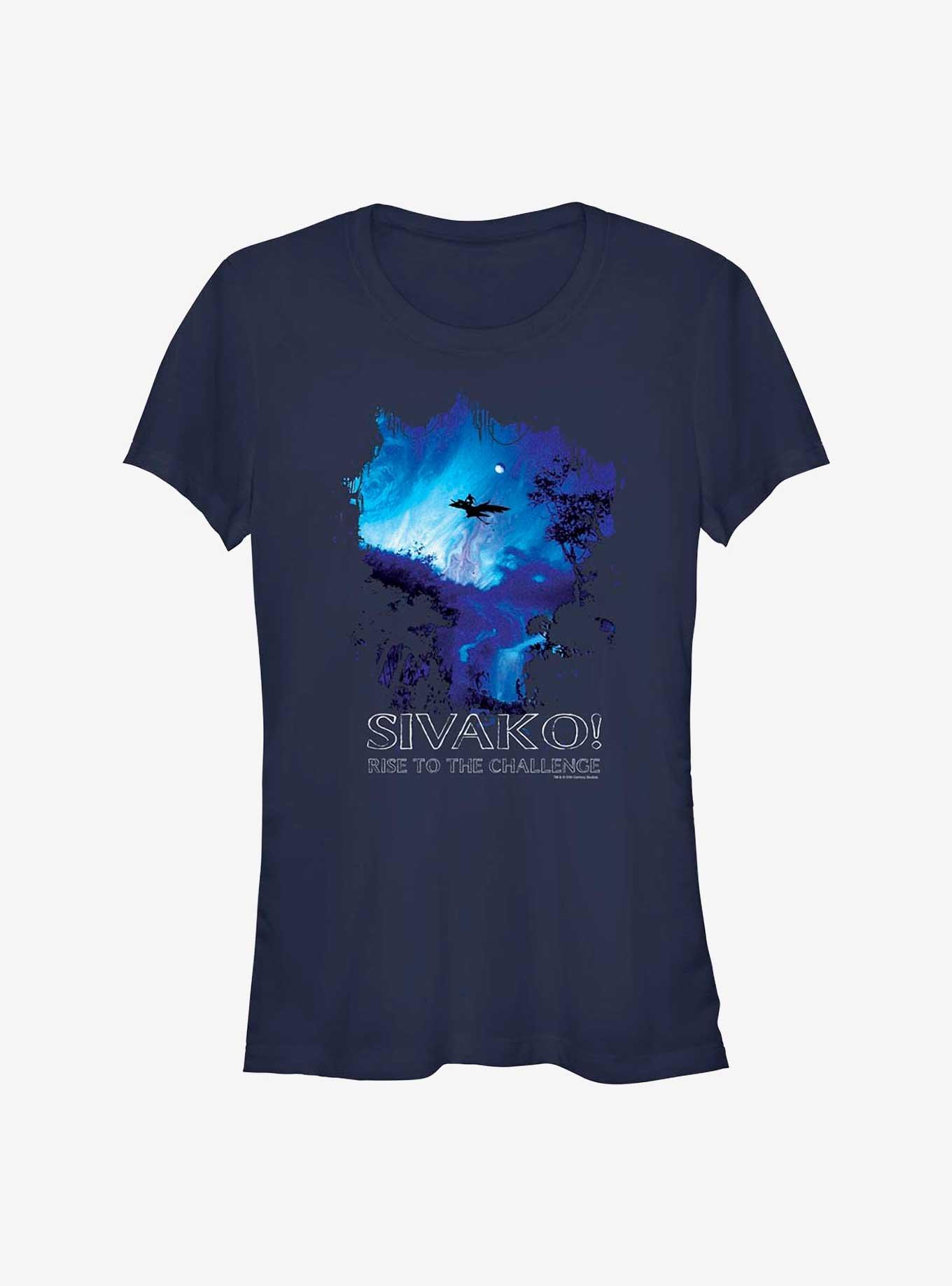 Avatar Rise To The Challenge Girls T-Shirt, NAVY, hi-res