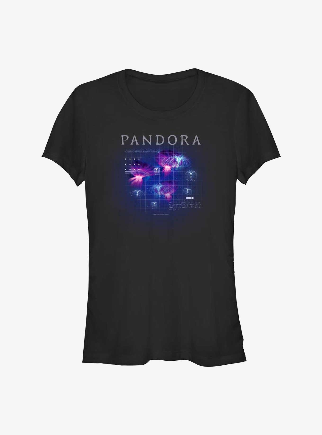 Avatar Woodsprites Diagram Girls T-Shirt, BLACK, hi-res