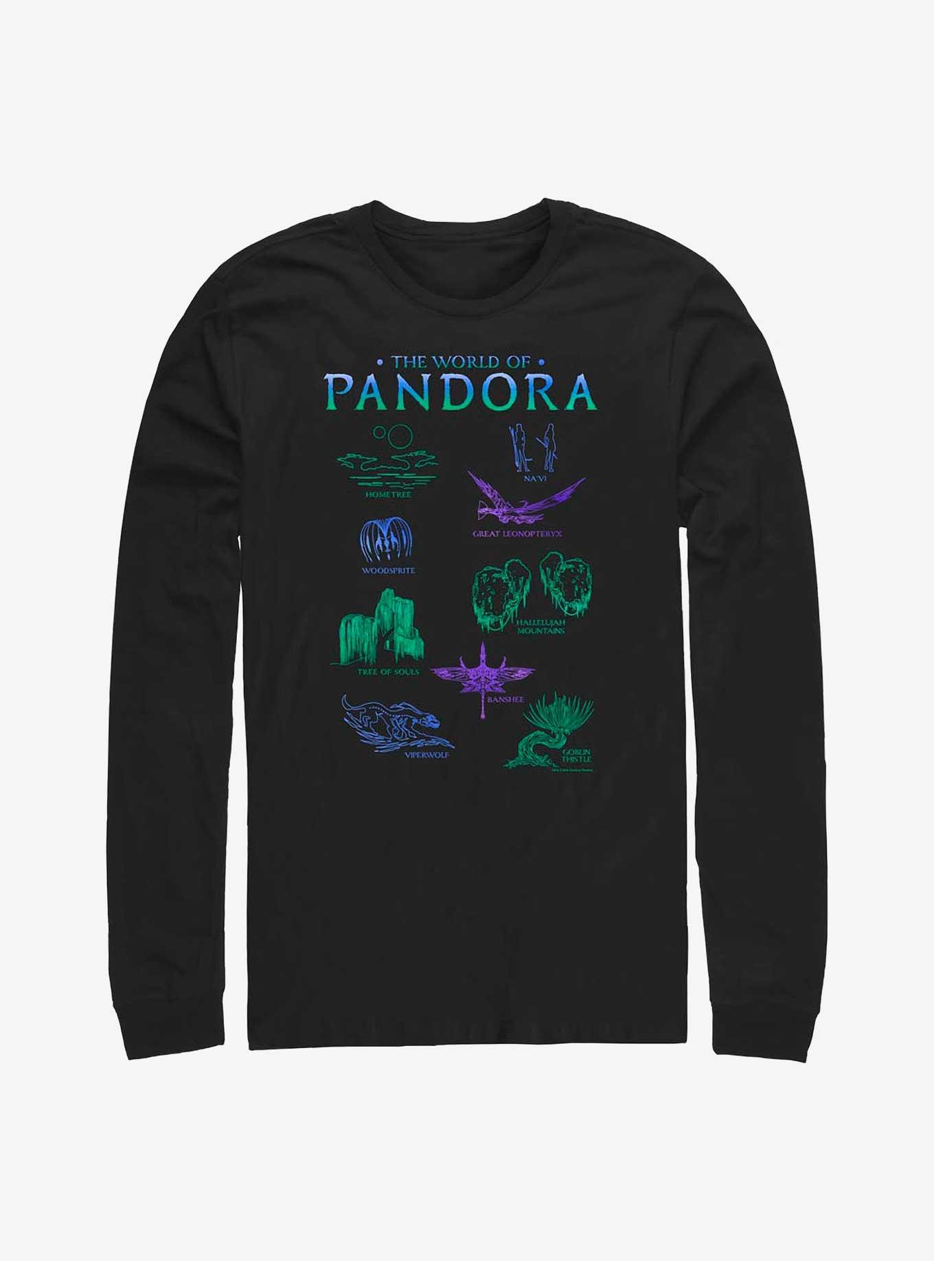 Avatar The World of Pandora Long-Sleeve T-Shirt, BLACK, hi-res