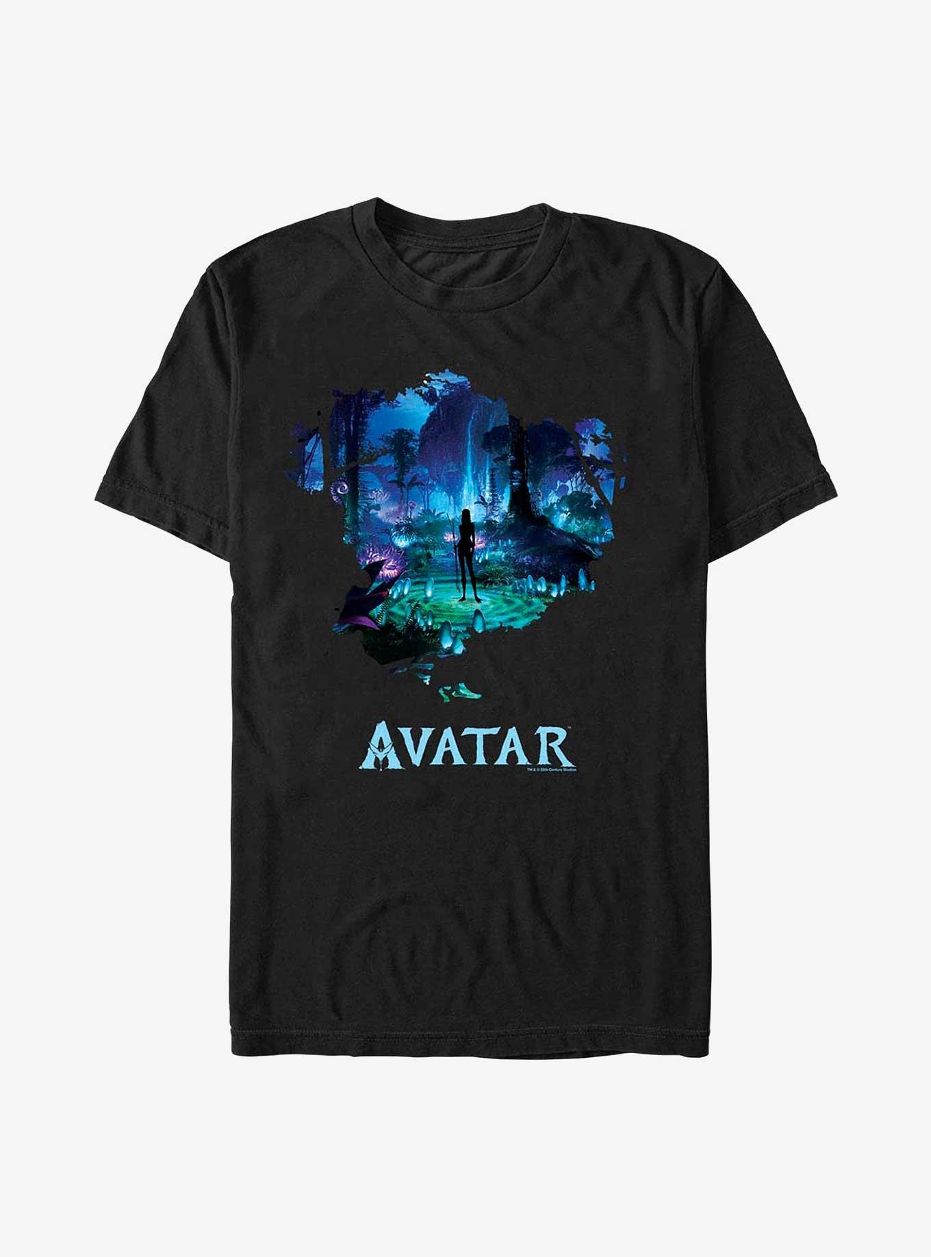 Avatar Night On The Water T-Shirt, BLACK, hi-res