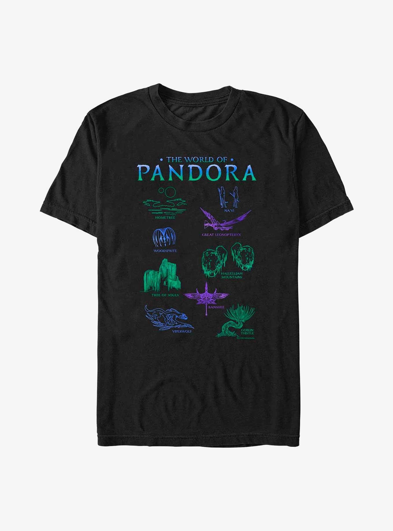 Avatar The World of Pandora T-Shirt, BLACK, hi-res