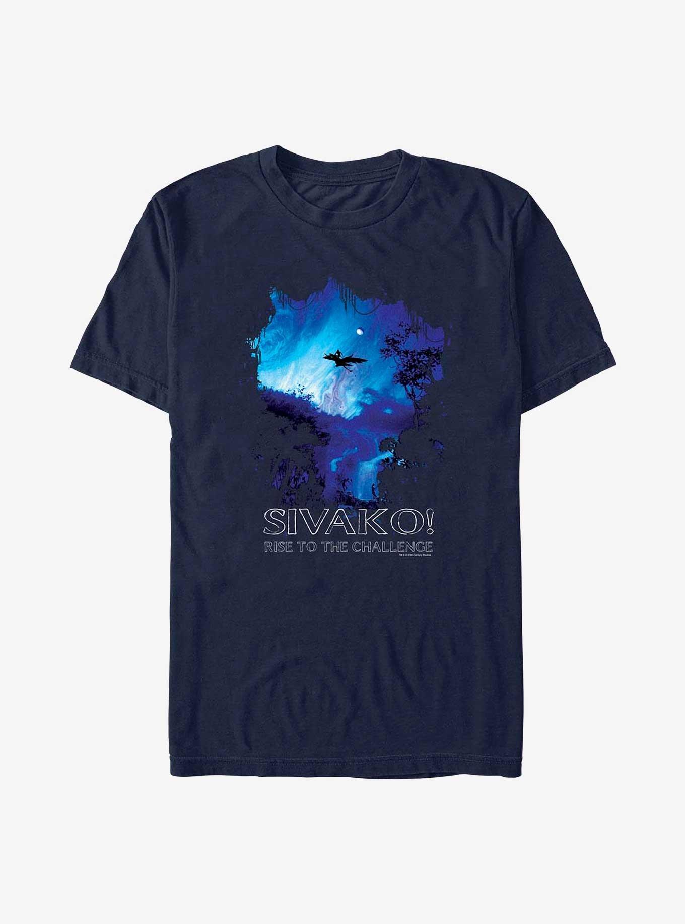 Avatar Rise To The Challenge T-Shirt, NAVY, hi-res