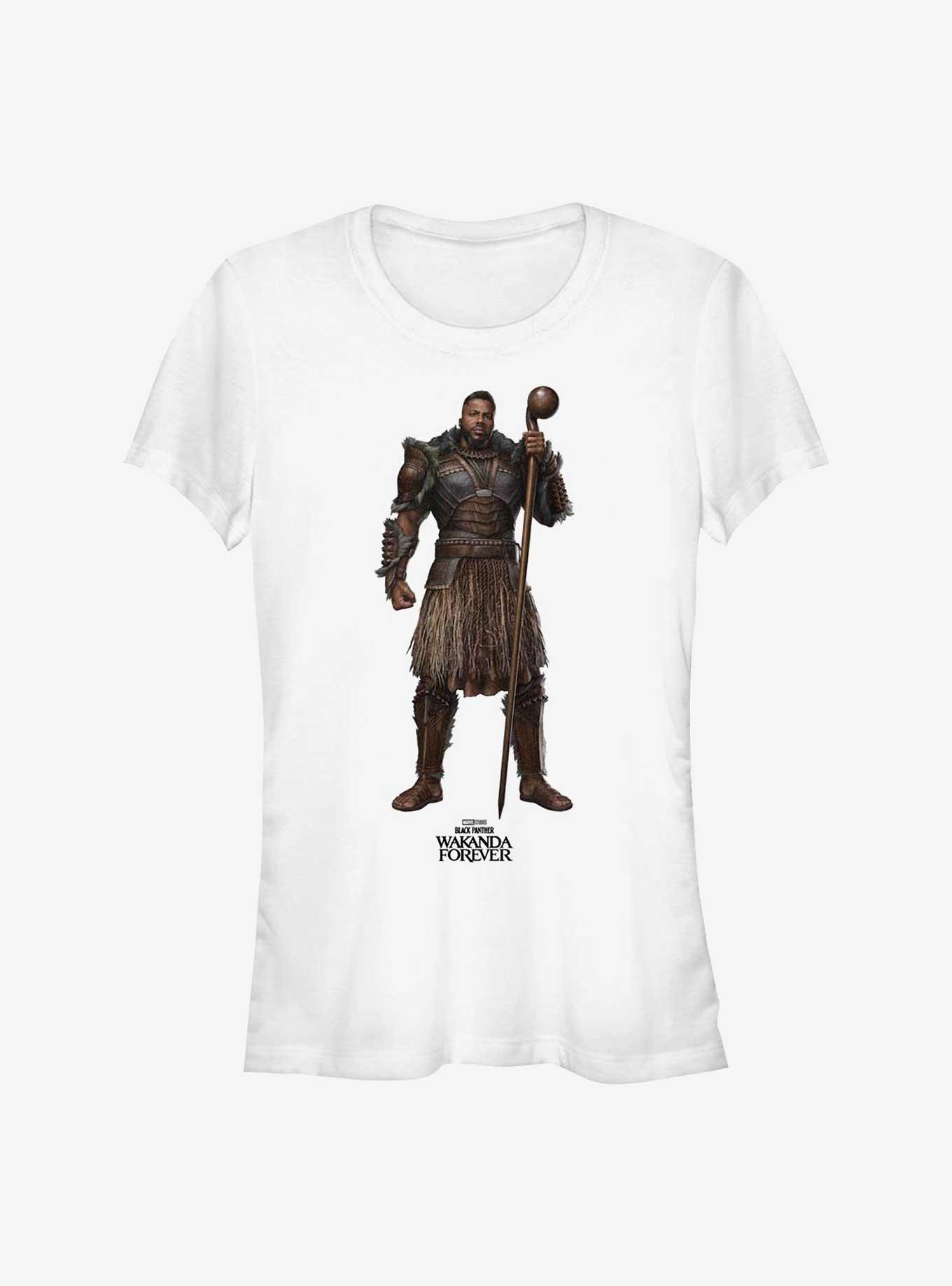 Marvel Black Panther: Wakanda Forever M'Baku Action Pose Girls T-Shirt, , hi-res