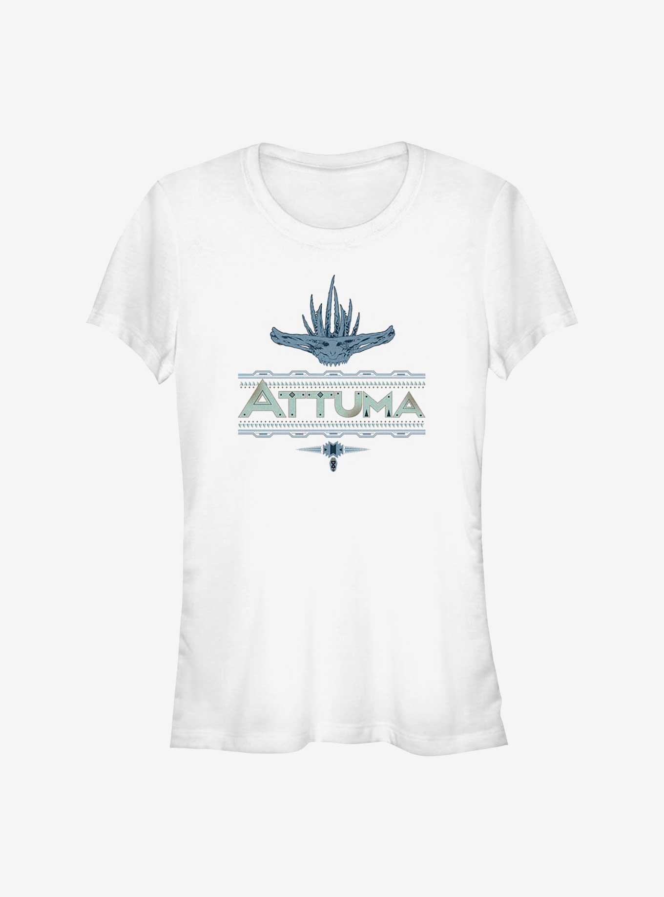 Marvel Black Panther: Wakanda Forever Attuma Logo Girls T-Shirt, , hi-res