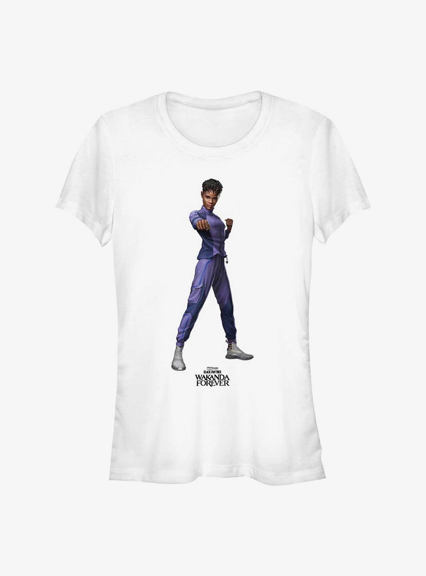 Marvel Black Panther: Wakanda Forever Shuri Action Pose Girls T-Shirt, , hi-res