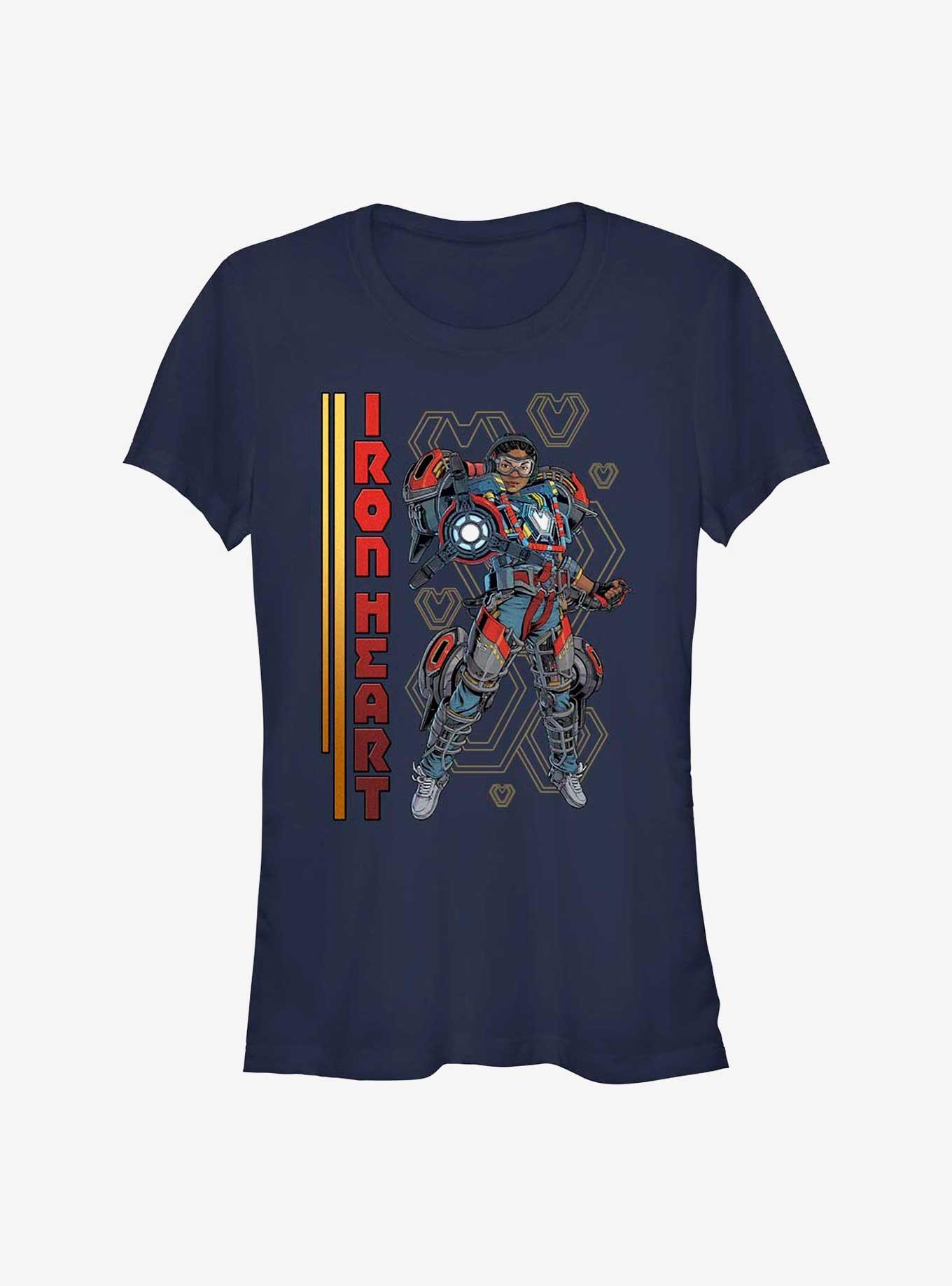 Marvel Black Panther: Wakanda Forever Ironheart Hero Shot Girls T-Shirt