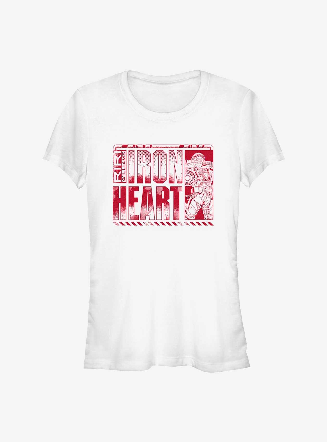 Marvel Black Panther: Wakanda Forever Ironheart Stamp Girls T-Shirt, , hi-res