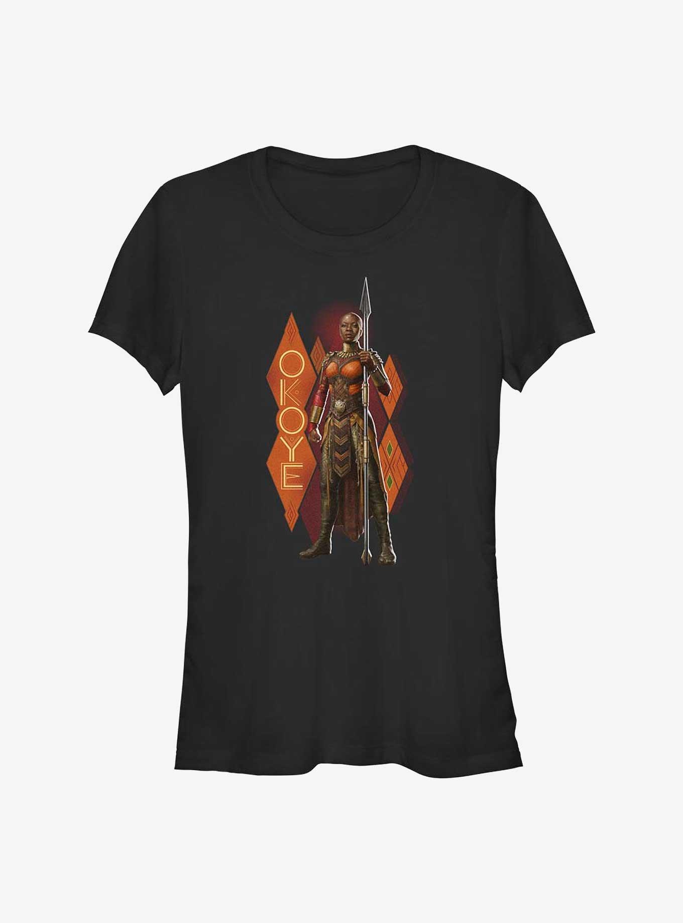 Marvel Black Panther: Wakanda Forever Okoye Hero Shot Girls T-Shirt, , hi-res