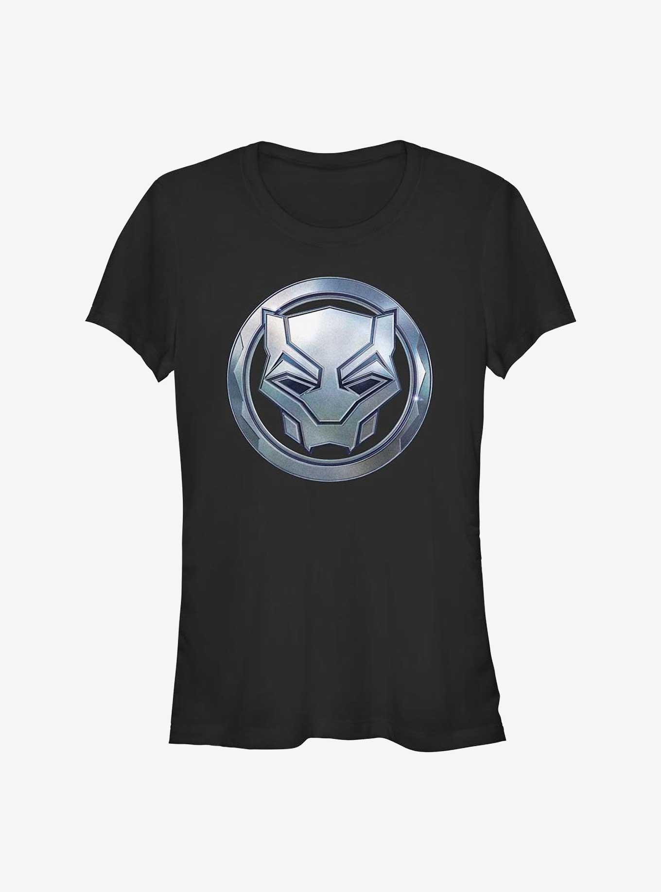 Marvel Black Panther: Wakanda Forever Metal Warrior Sigil Girls T-Shirt, , hi-res