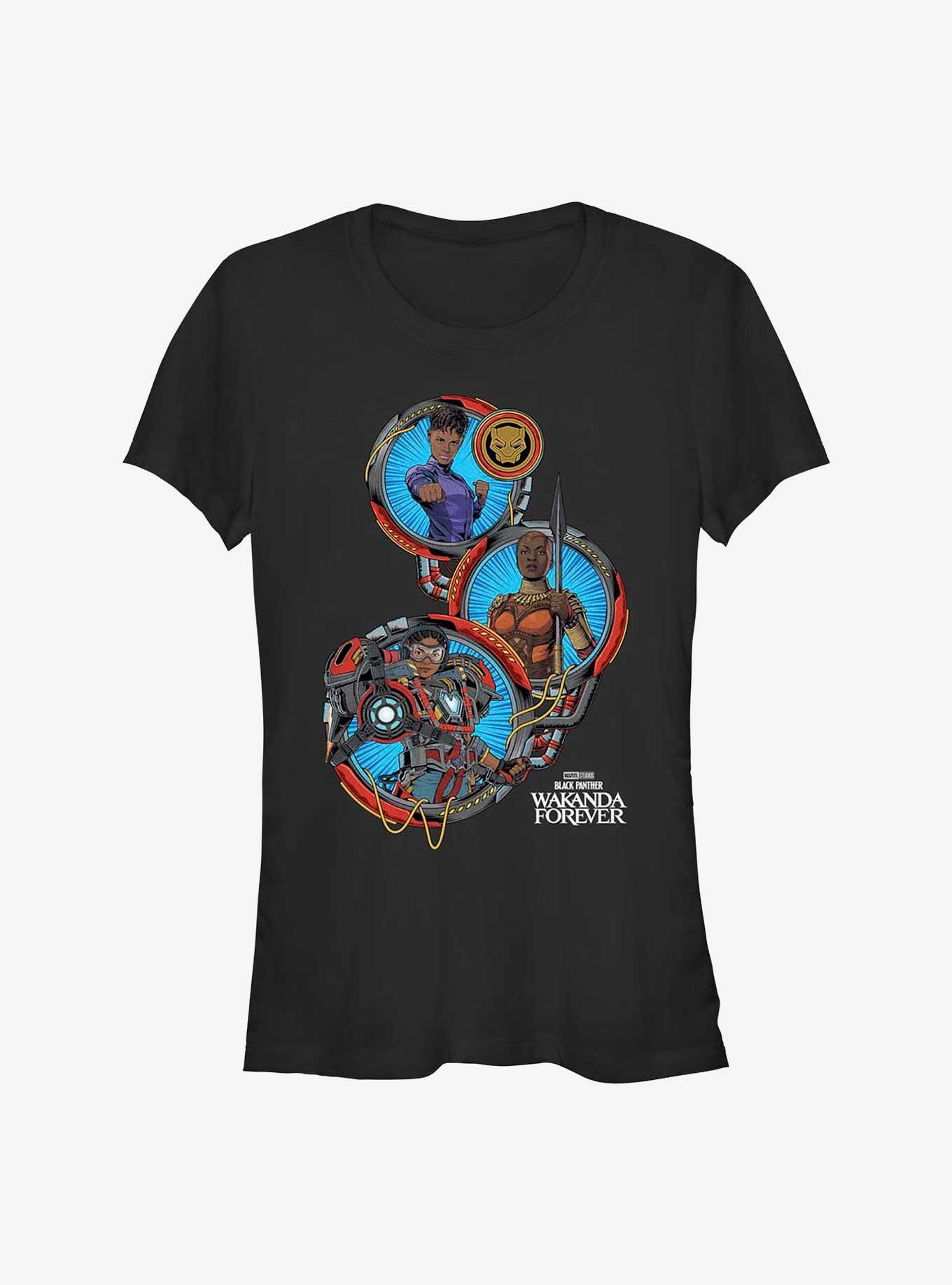Marvel Black Panther: Wakanda Forever Warrior Women Girls T-Shirt, , hi-res