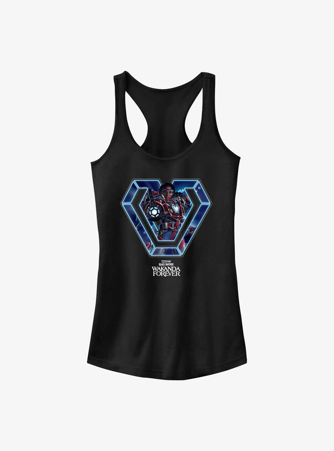 Marvel Black Panther: Wakanda Forever Ironheart Sigil Girls Tank