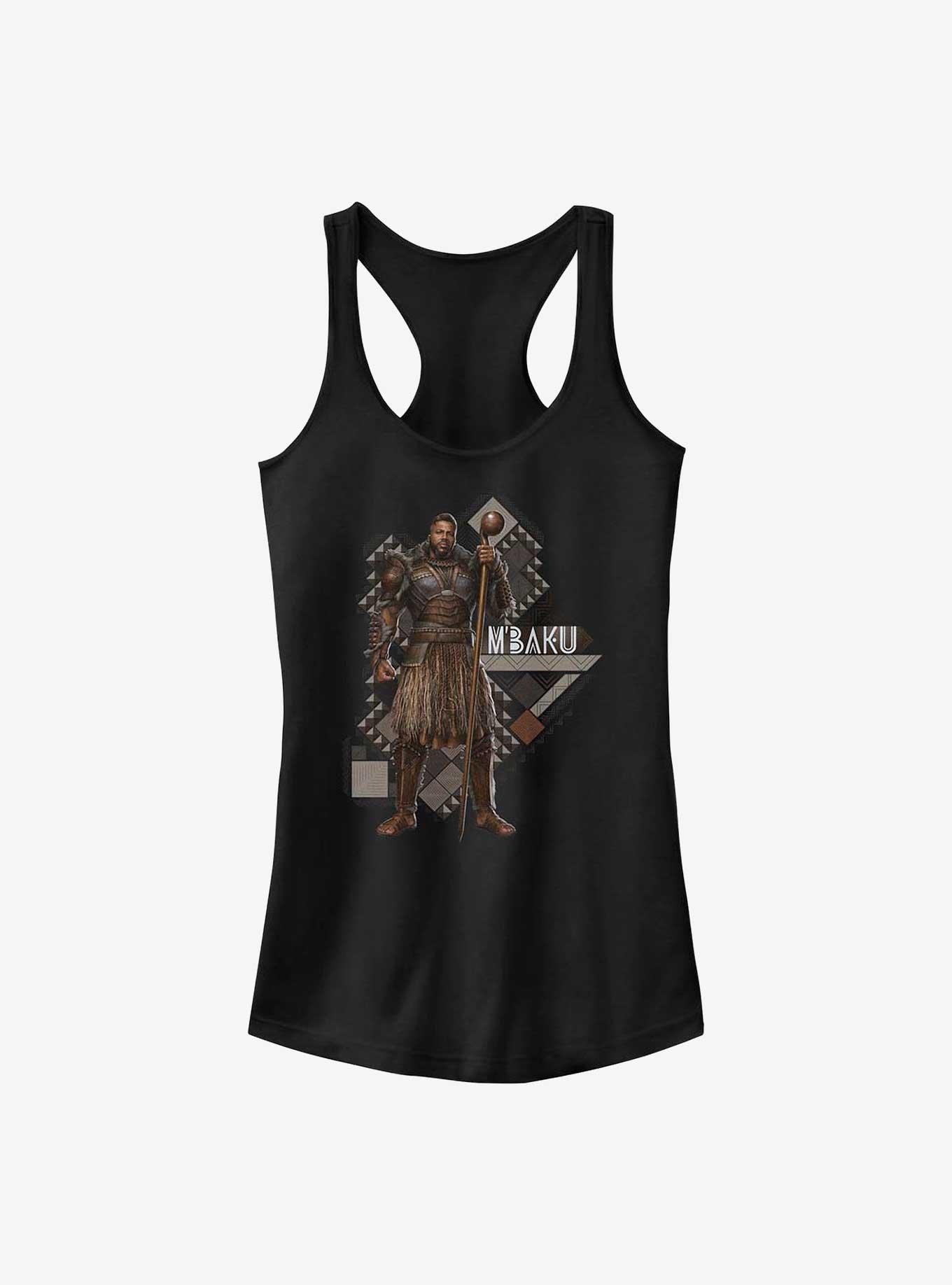 Marvel Black Panther: Wakanda Forever Mbaku Hero Shot Girls Tank, BLACK, hi-res