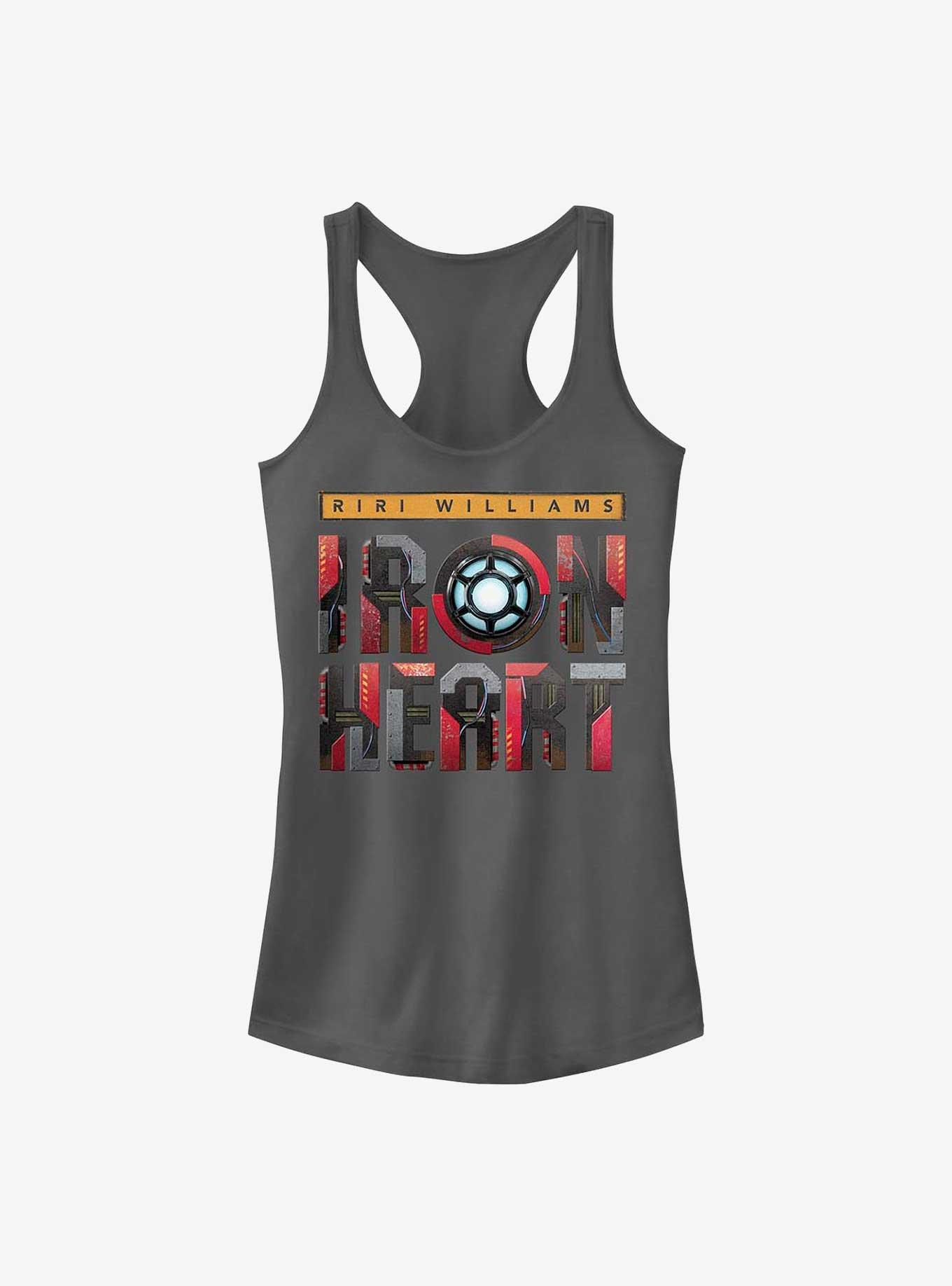 Marvel Black Panther: Wakanda Forever Riri Williams Ironheart Girls Tank, CHARCOAL, hi-res