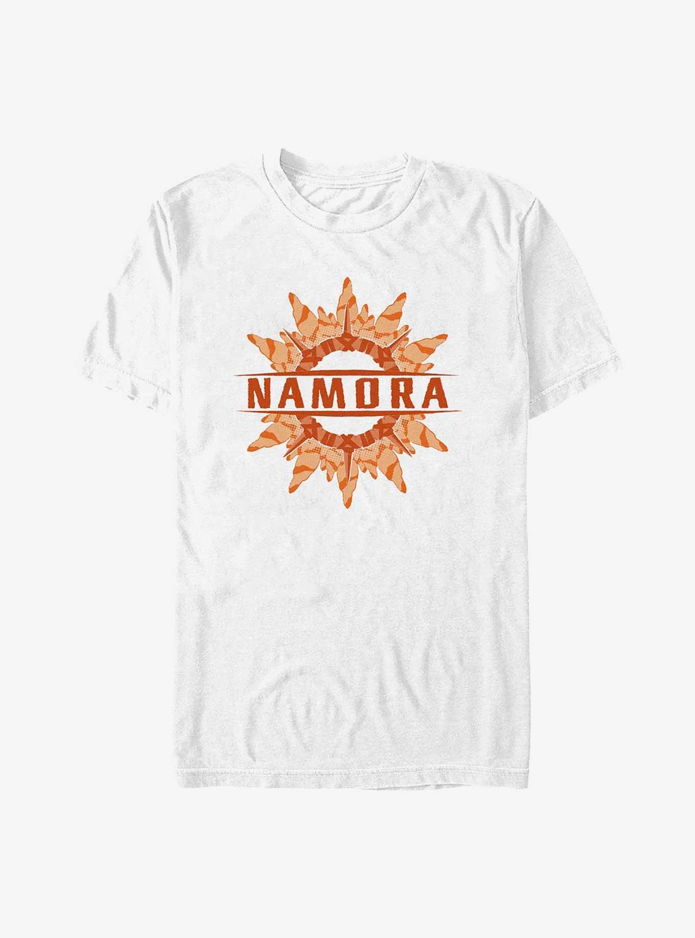 Marvel Black Panther: Wakanda Forever Namora Coral Ring Logo T-Shirt, , hi-res
