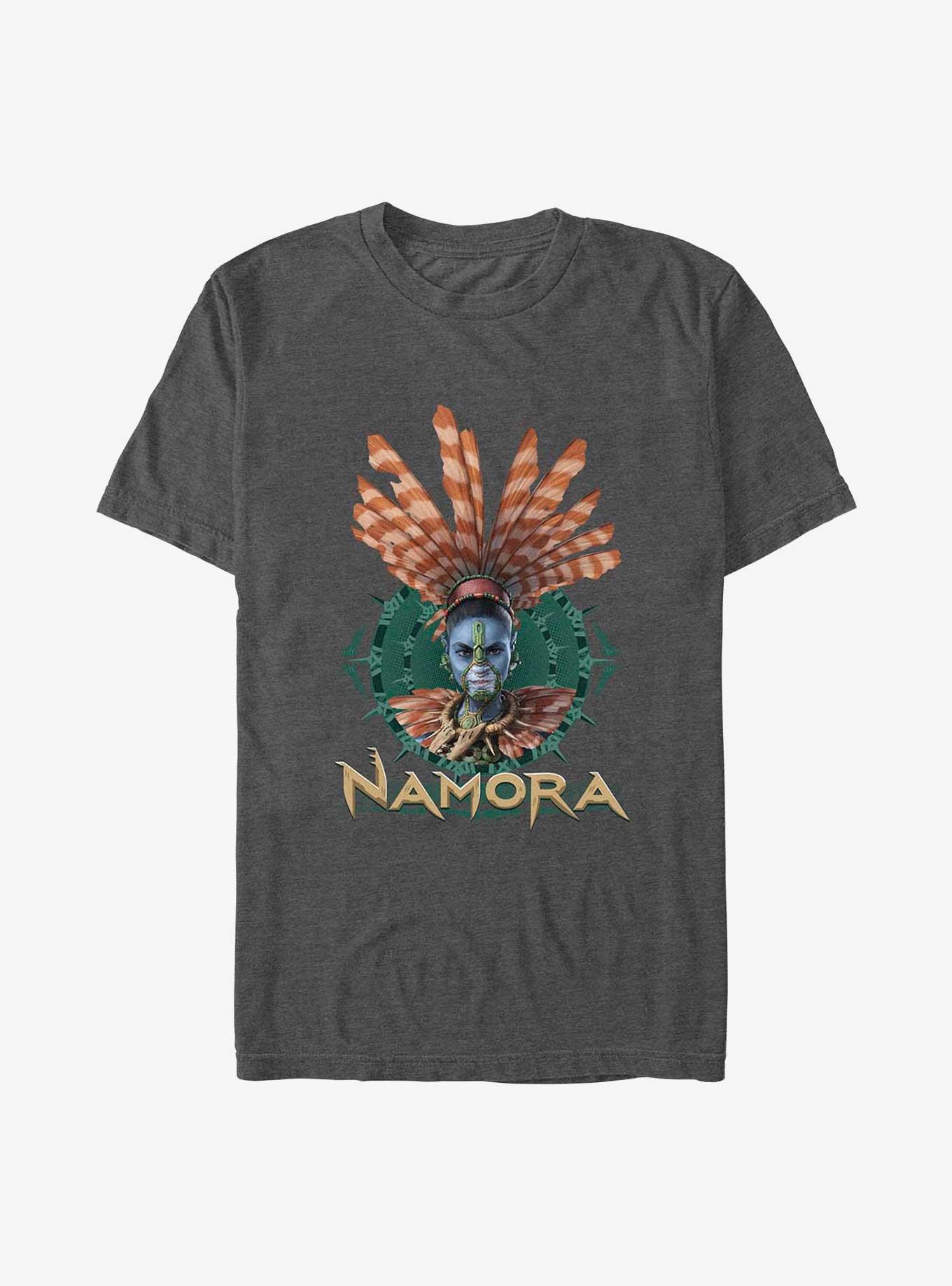 Marvel Black Panther: Wakanda Forever Namora Fin Crown Portrait T-Shirt, , hi-res