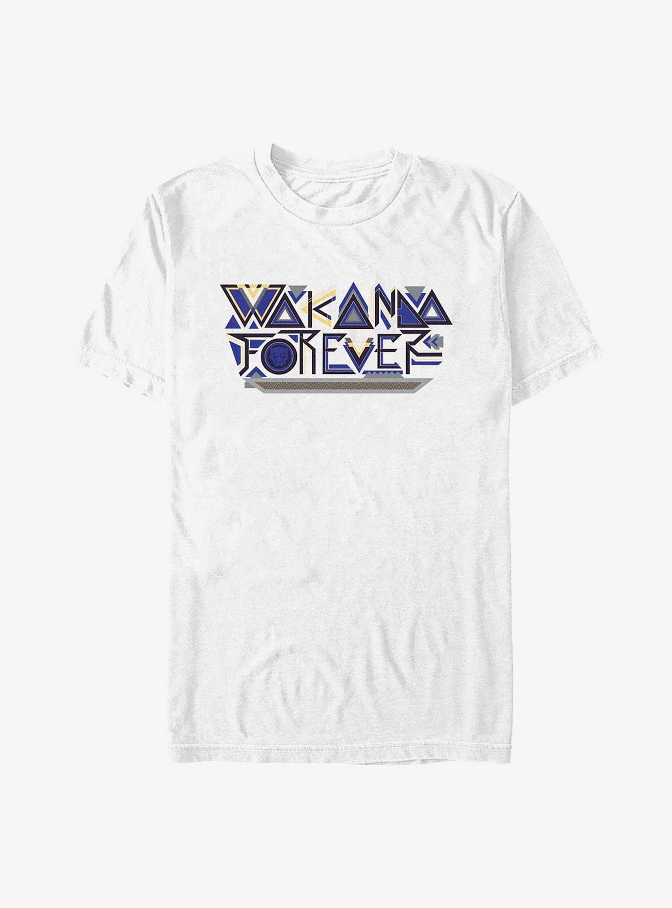 Marvel Black Panther: Wakanda Forever Wakanda Forever Geometric Logo T-Shirt, , hi-res