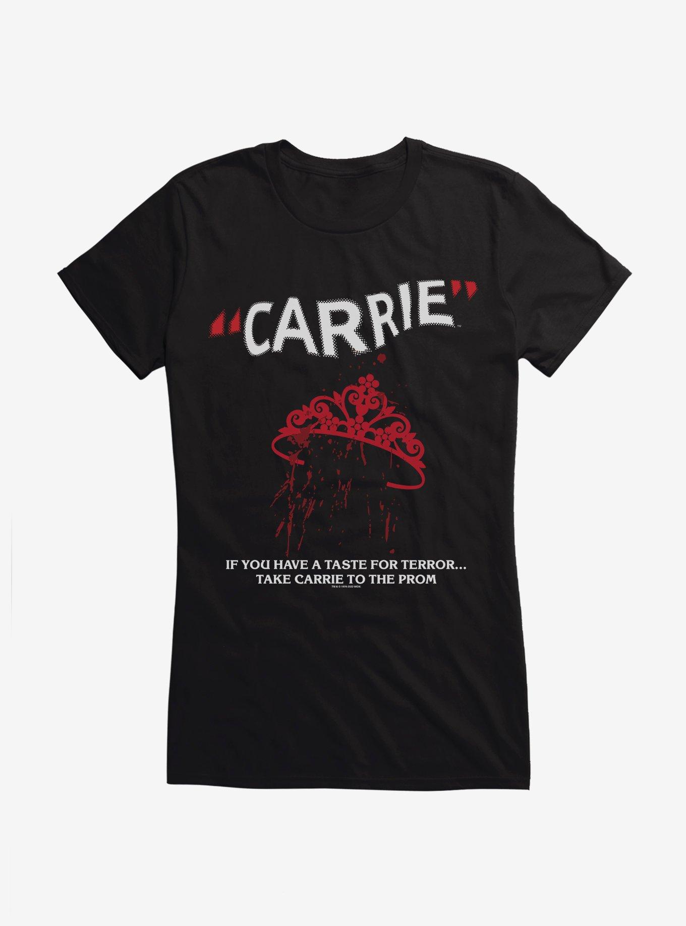 THRDLESS Carrie 1976 Crown Splatter Girls T-Shirt
