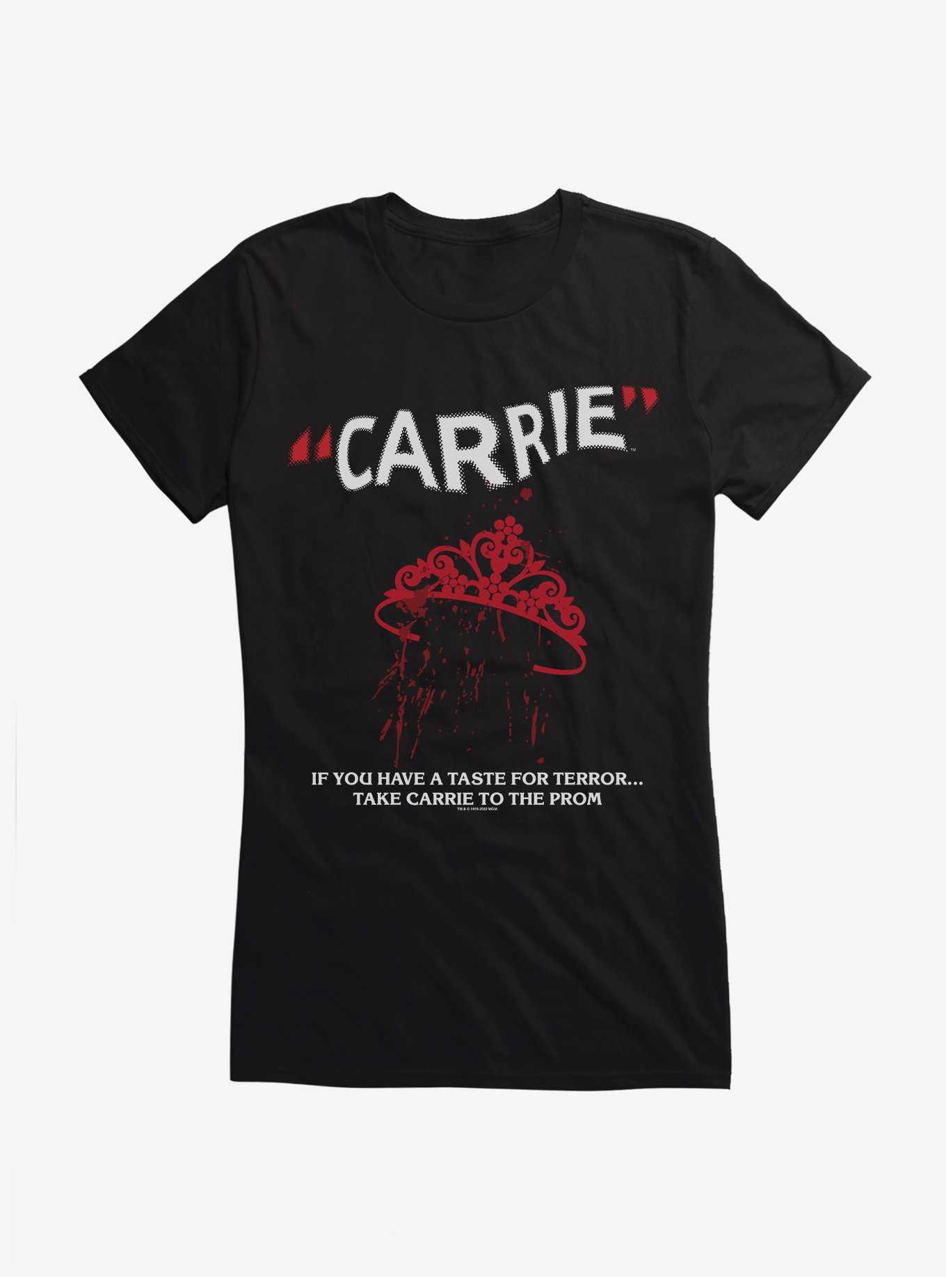 Carrie 1976 Crown Splatter Girls T-Shirt, , hi-res