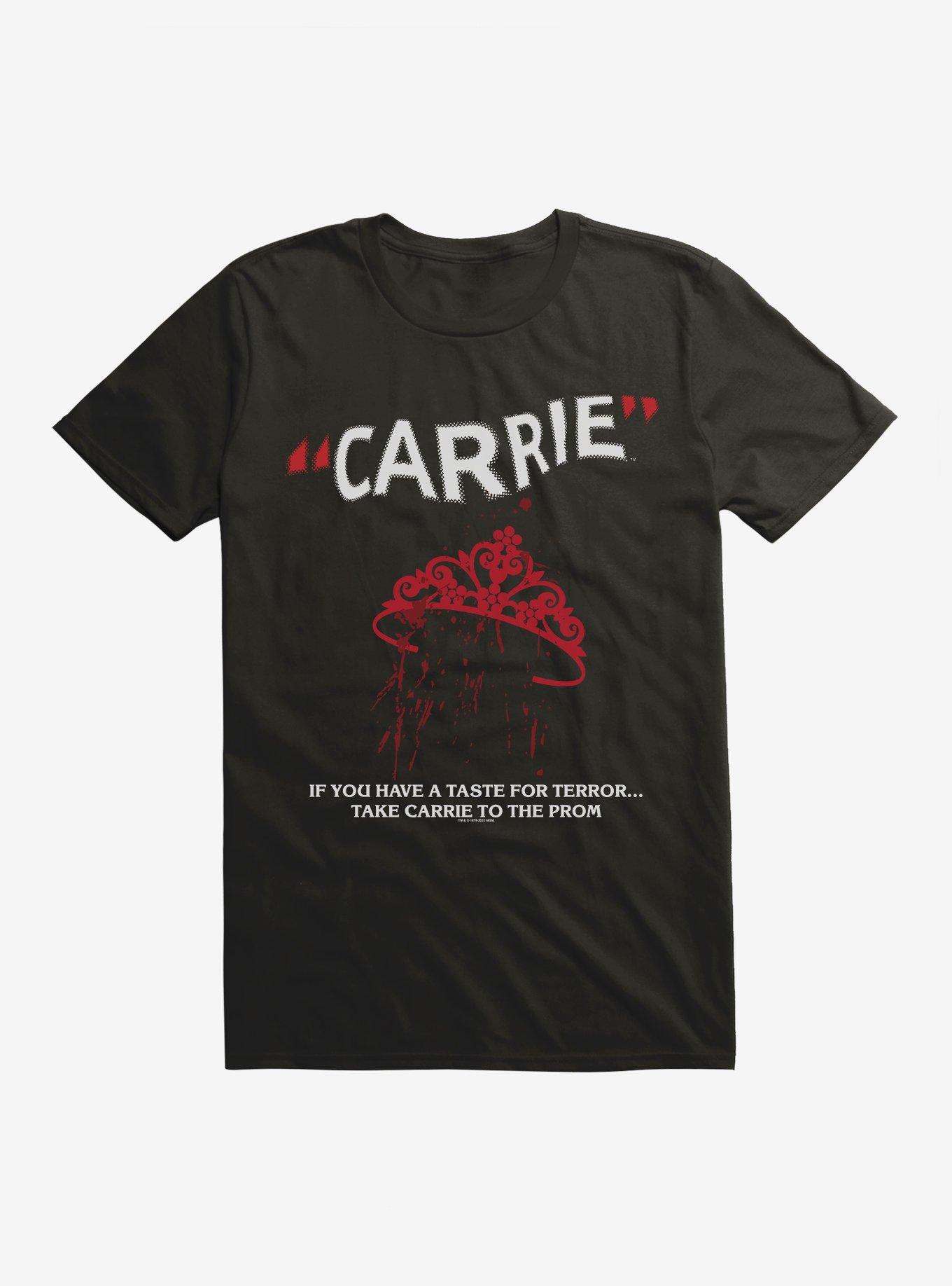 Carrie 1976 Crown Splatter T-Shirt