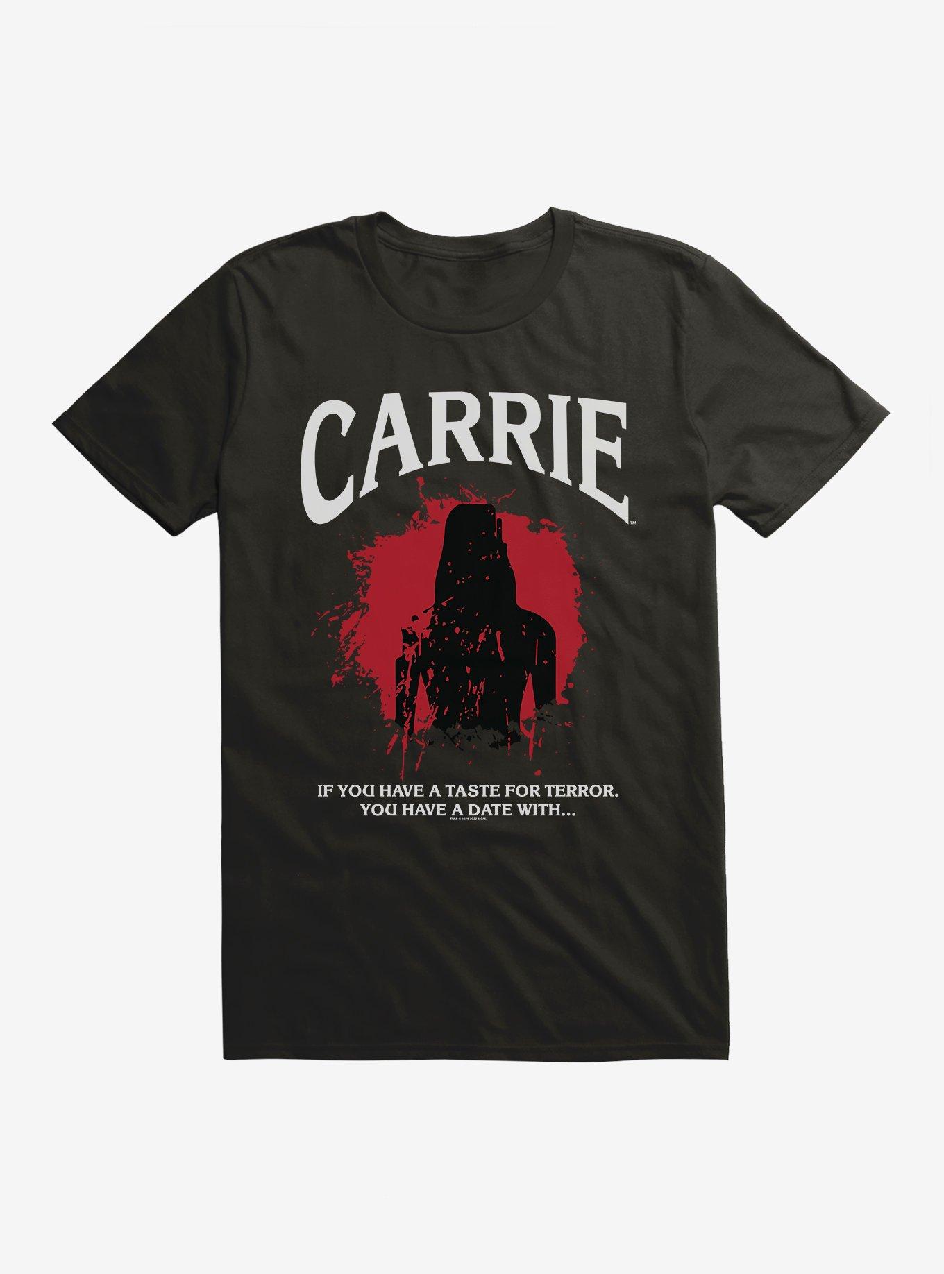 THRDLESS Carrie 1976 Silhouette Splatter T-Shirt