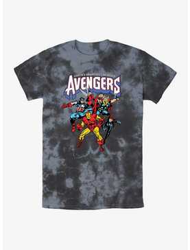 Marvel Avengers Earth's Mightiest Heroes Tie-Dye T-Shirt, , hi-res