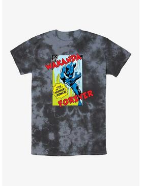 Marvel Black Panther Wakanda Forever Comic Tie-Dye T-Shirt, , hi-res