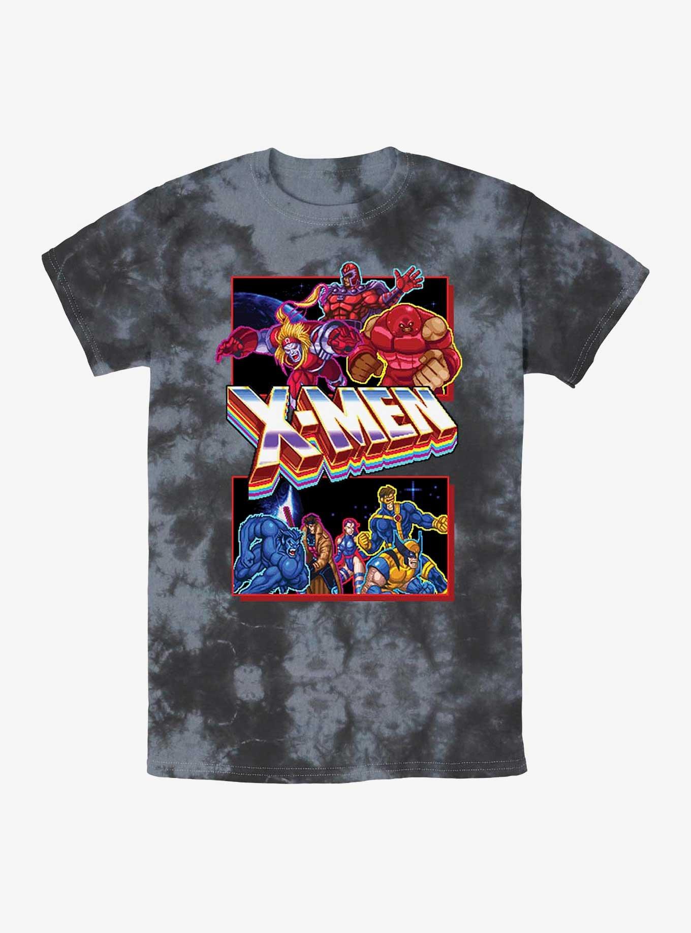 Marvel X-Men Hero Poster Tie-Dye T-Shirt, , hi-res