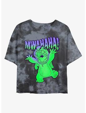 Disney Lilo & Stitch Mwahaha Tie-Dye Womens Crop T-Shirt, , hi-res