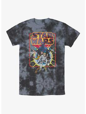 Star Wars Old School Comic Tie-Dye T-Shirt, , hi-res