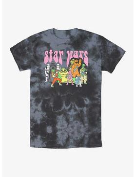 Star Wars Psychedelic Characters Tie-Dye T-Shirt, , hi-res