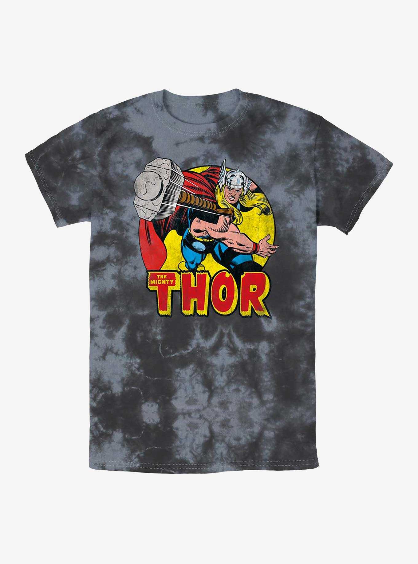 Marvel Thor Mighty Thor Tie-Dye T-Shirt, , hi-res