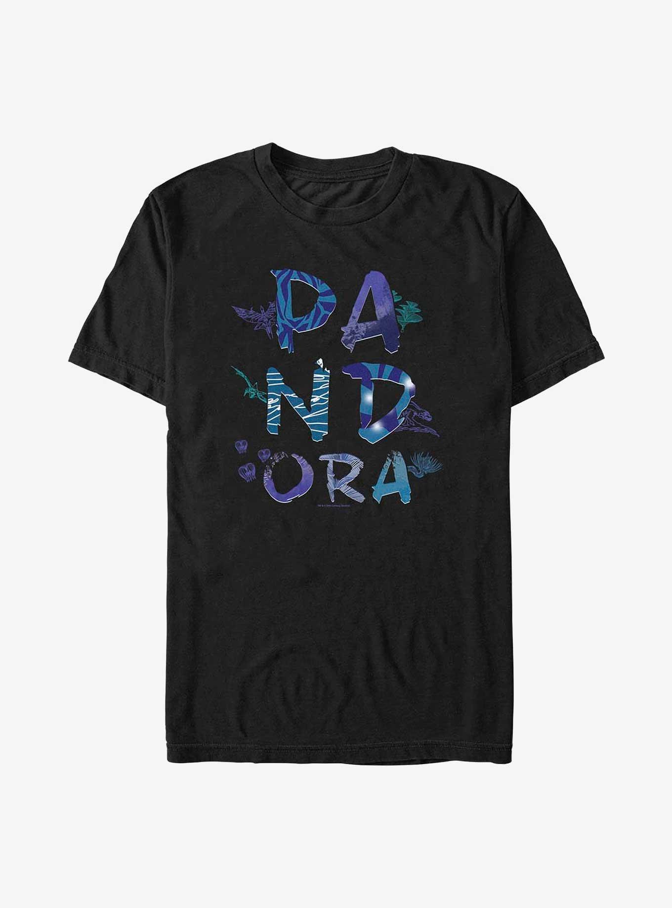 Avatar Pandora Flora And Fauna T-Shirt, BLACK, hi-res