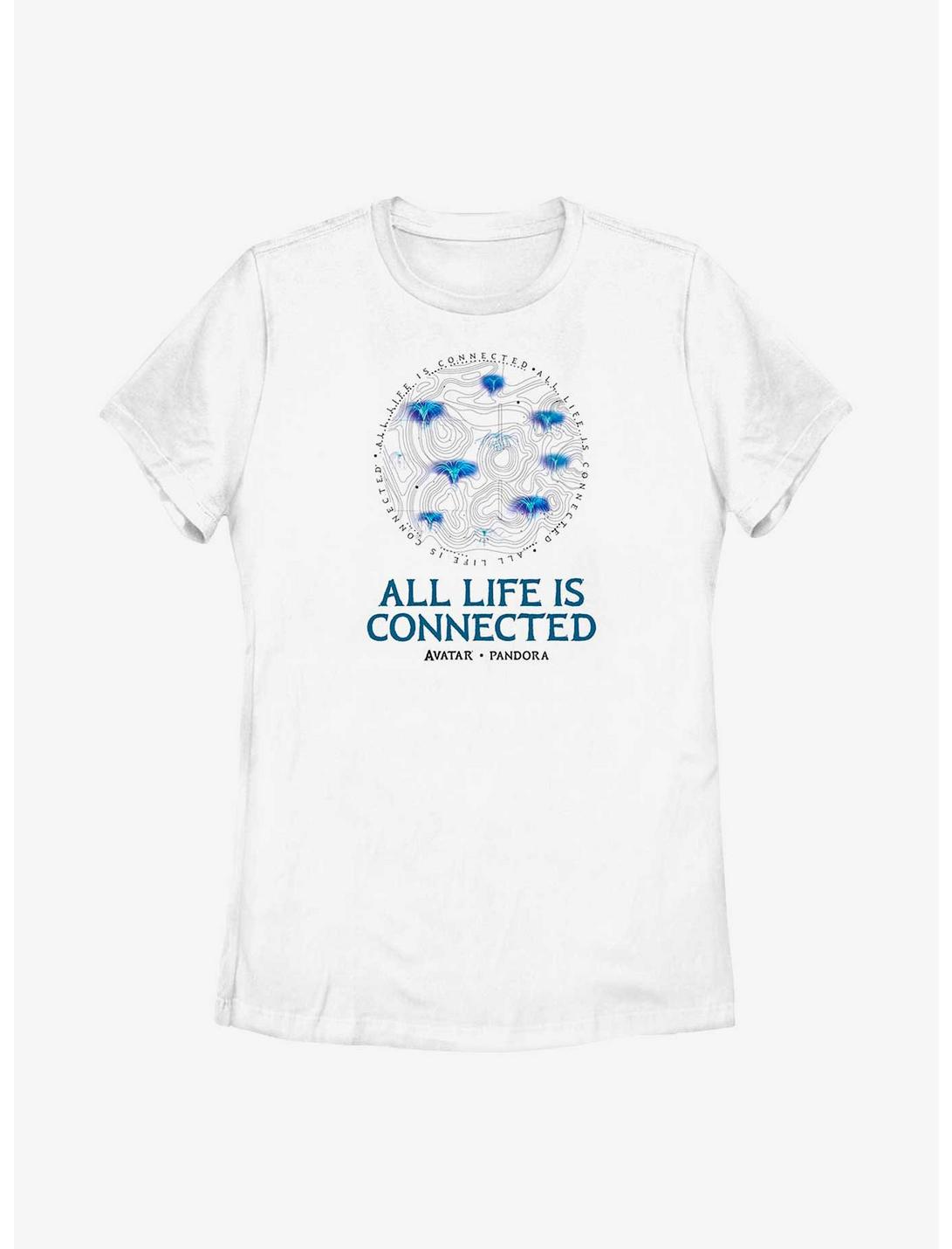 Avatar Connected Life Womens T-Shirt, WHITE, hi-res