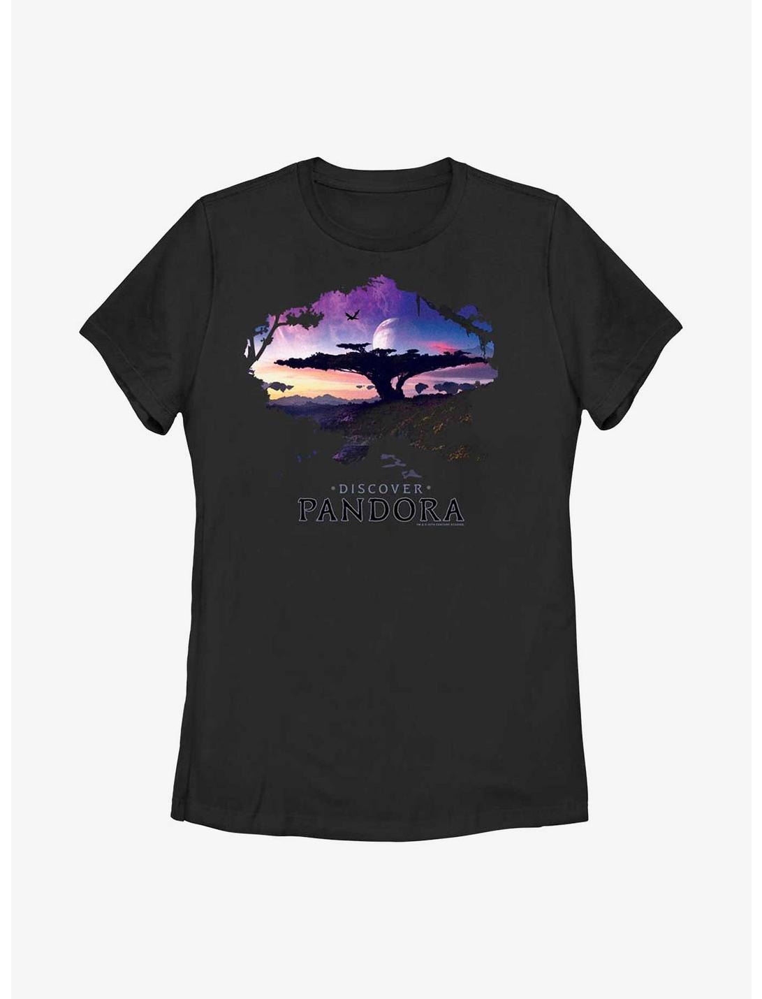 Avatar Home Tree Womens T-Shirt, BLACK, hi-res