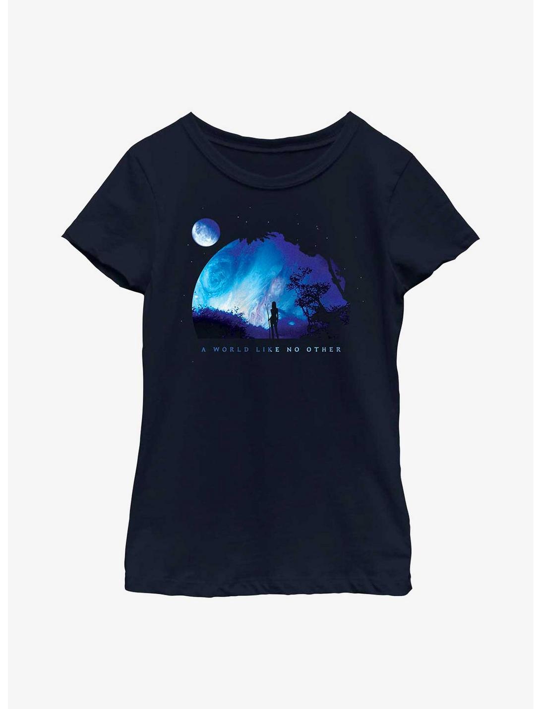 Avatar A World Like No Other Youth Girls T-Shirt, NAVY, hi-res