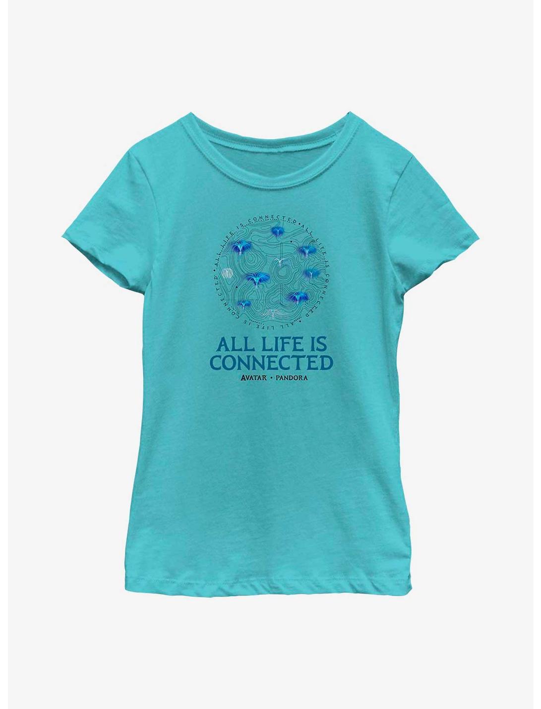 Avatar Connected Life Youth Girls T-Shirt, TAHI BLUE, hi-res