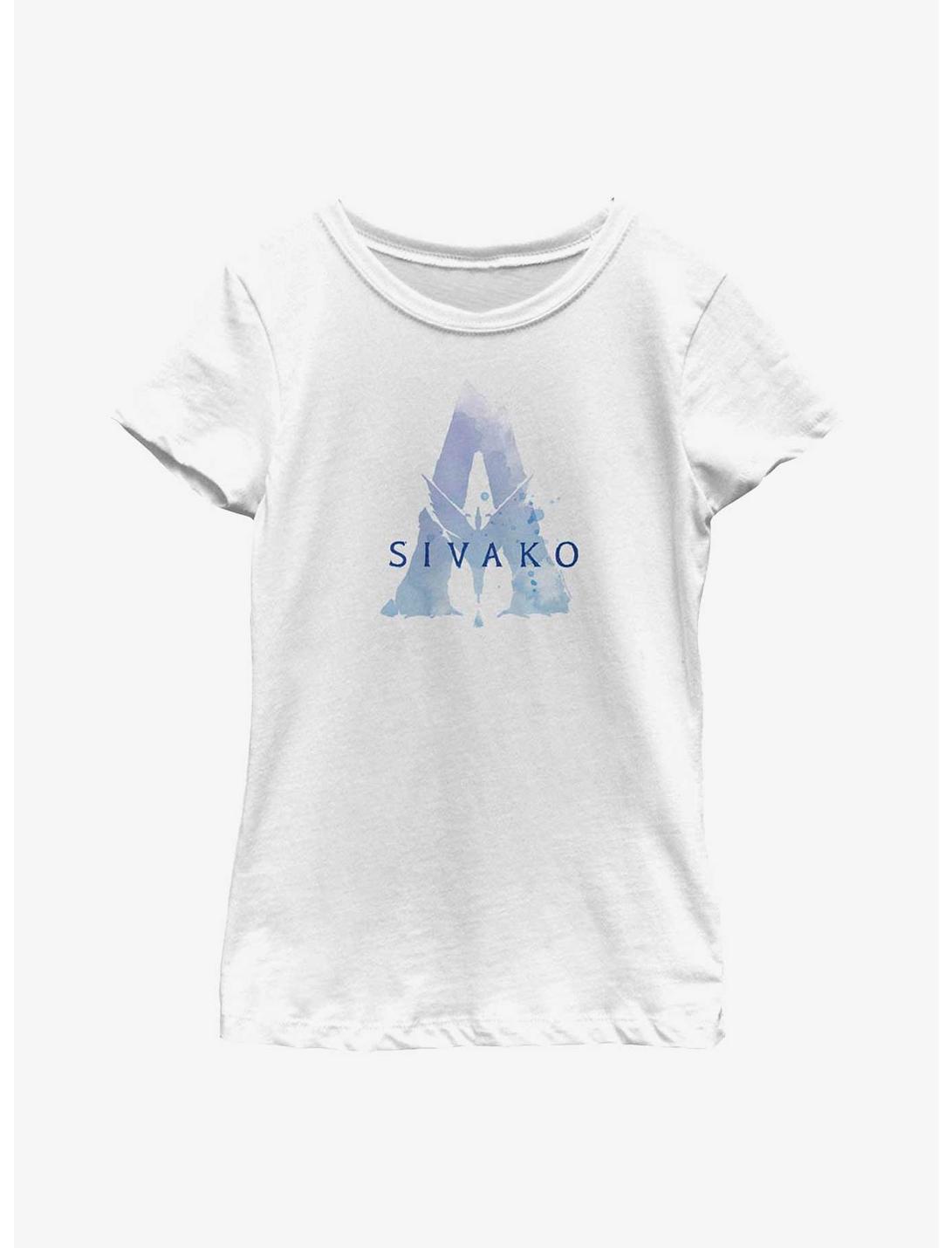 Avatar Sivako Badge Youth Girls T-Shirt, WHITE, hi-res