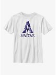 Avatar A Logo Youth T-Shirt, WHITE, hi-res