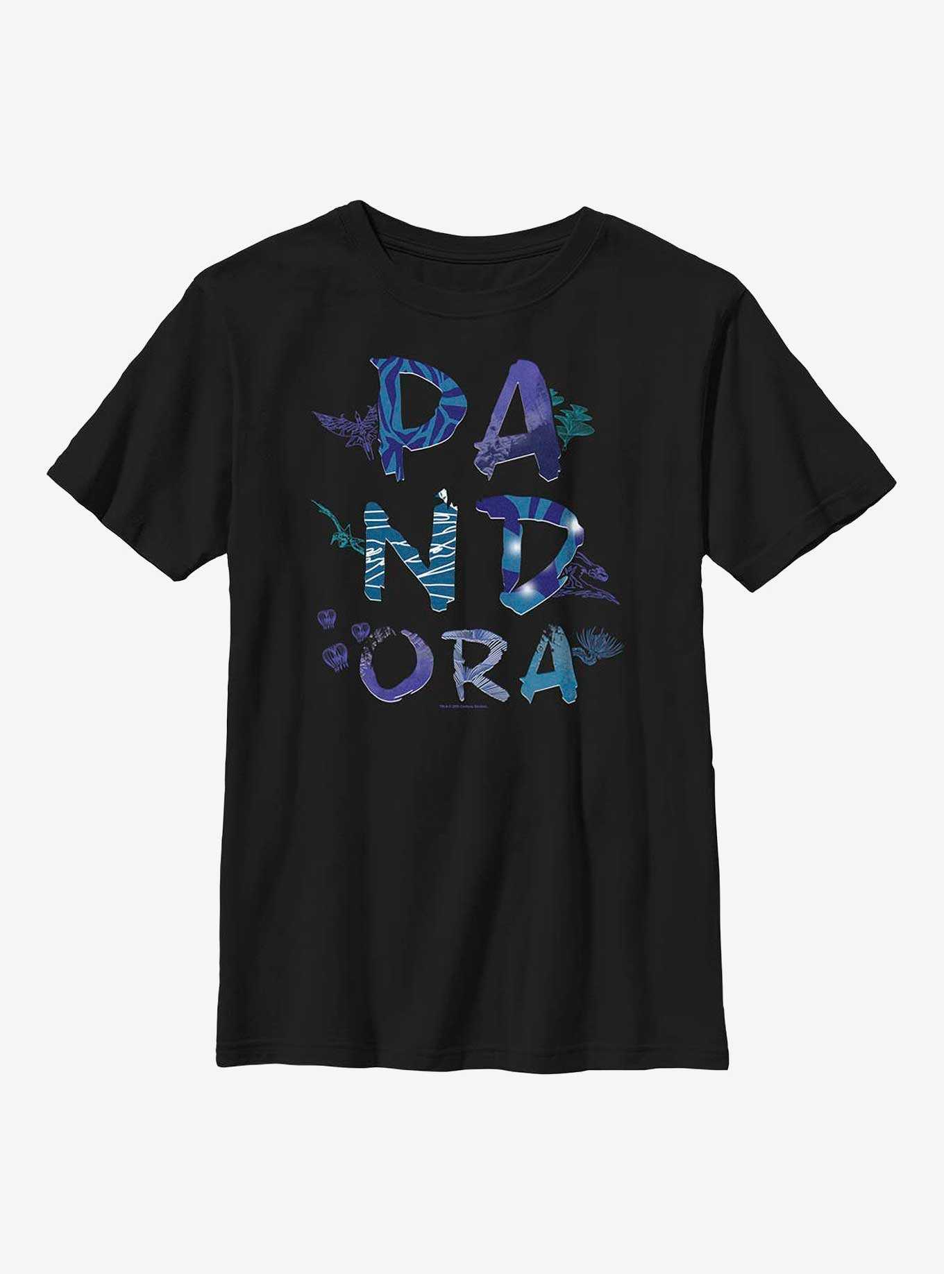 Avatar Pandora Flora And Fauna Youth T-Shirt, , hi-res