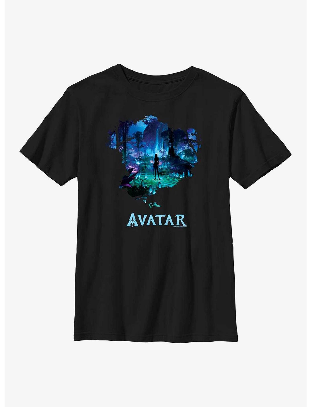 Avatar Pandora Night Youth T-Shirt, BLACK, hi-res