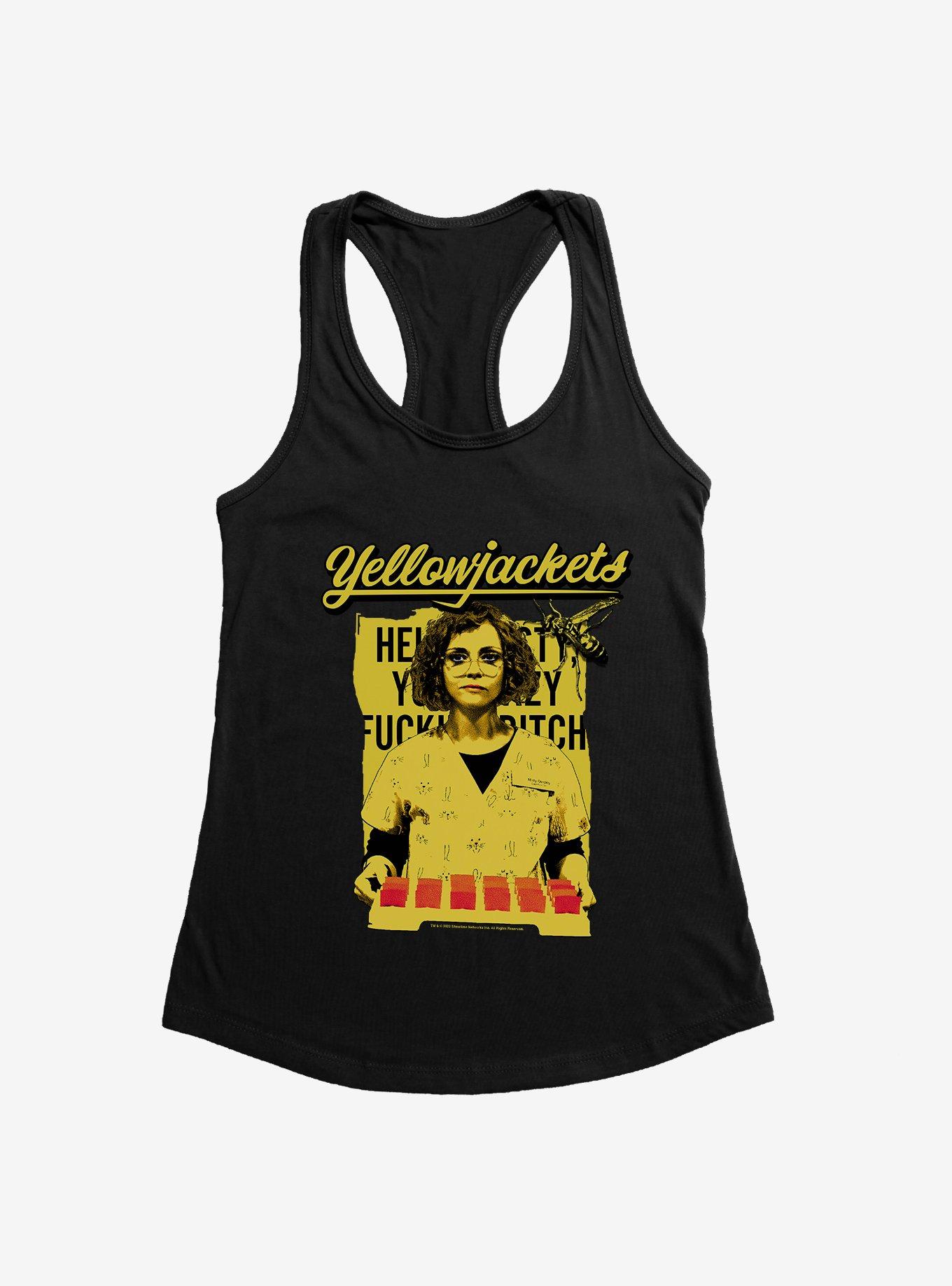 Yellowjackets Hello Misty Womens Tank Top, BLACK, hi-res